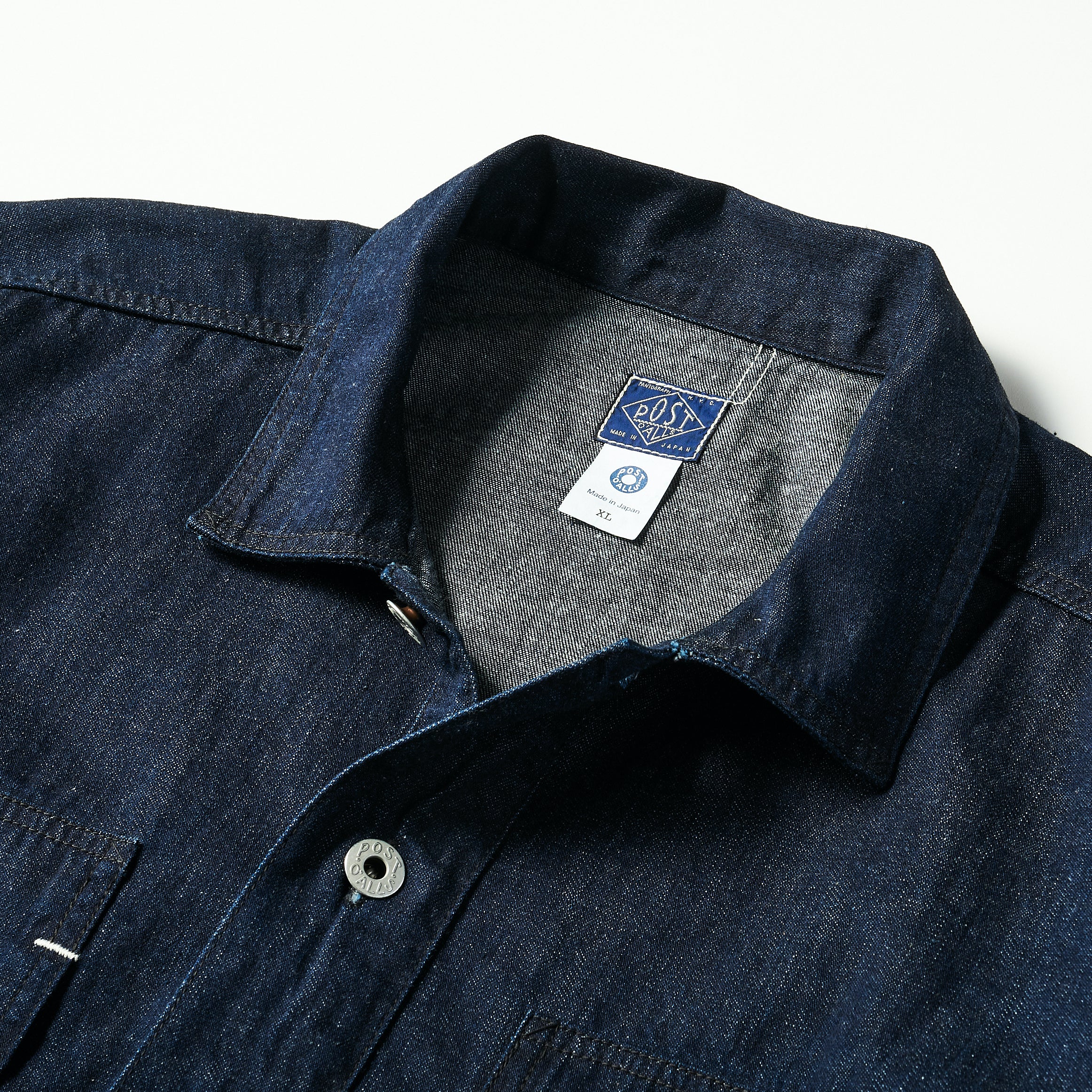 #1204 ARMY Shirt : 8oz denim indigo