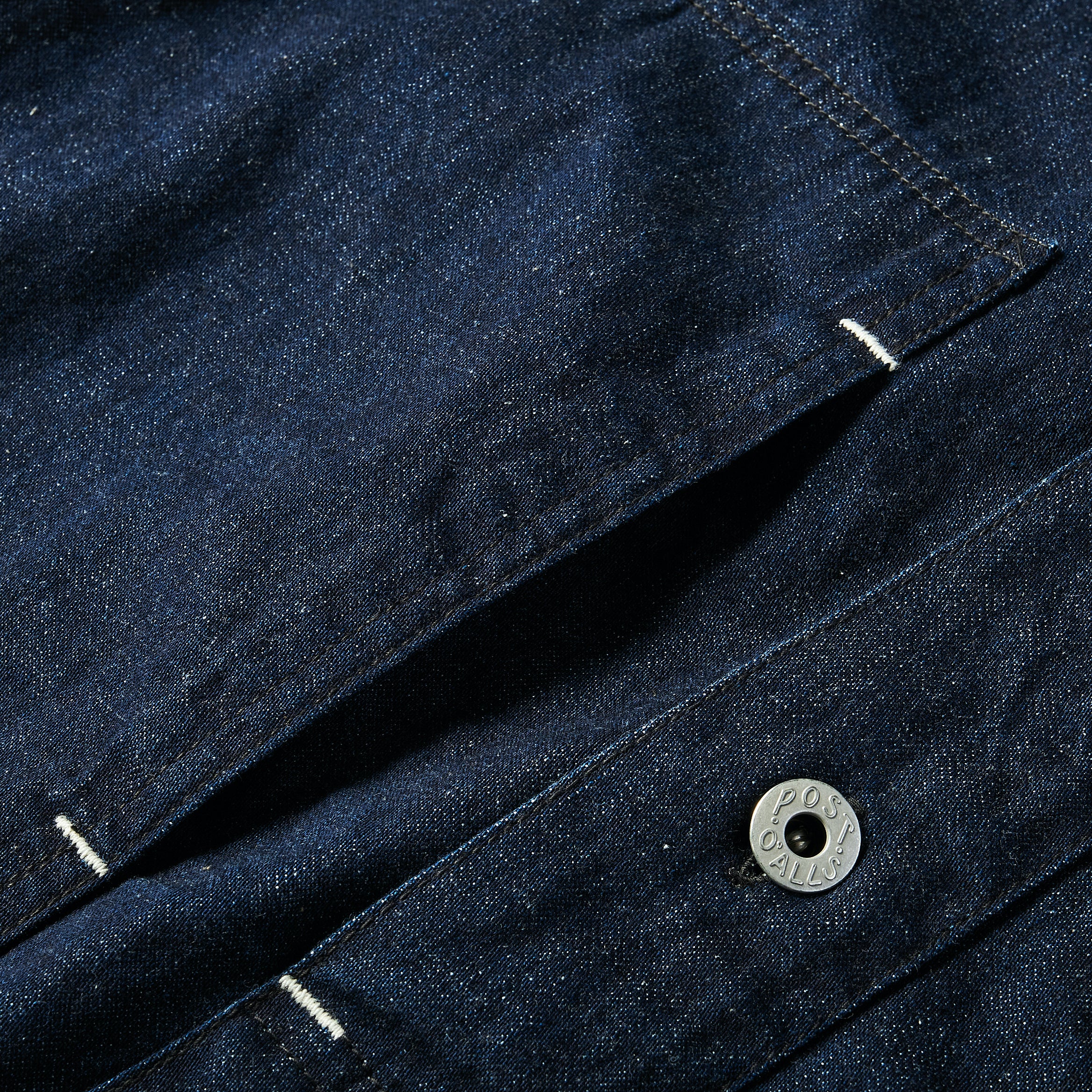 #1204 ARMY Shirt : 8oz denim indigo