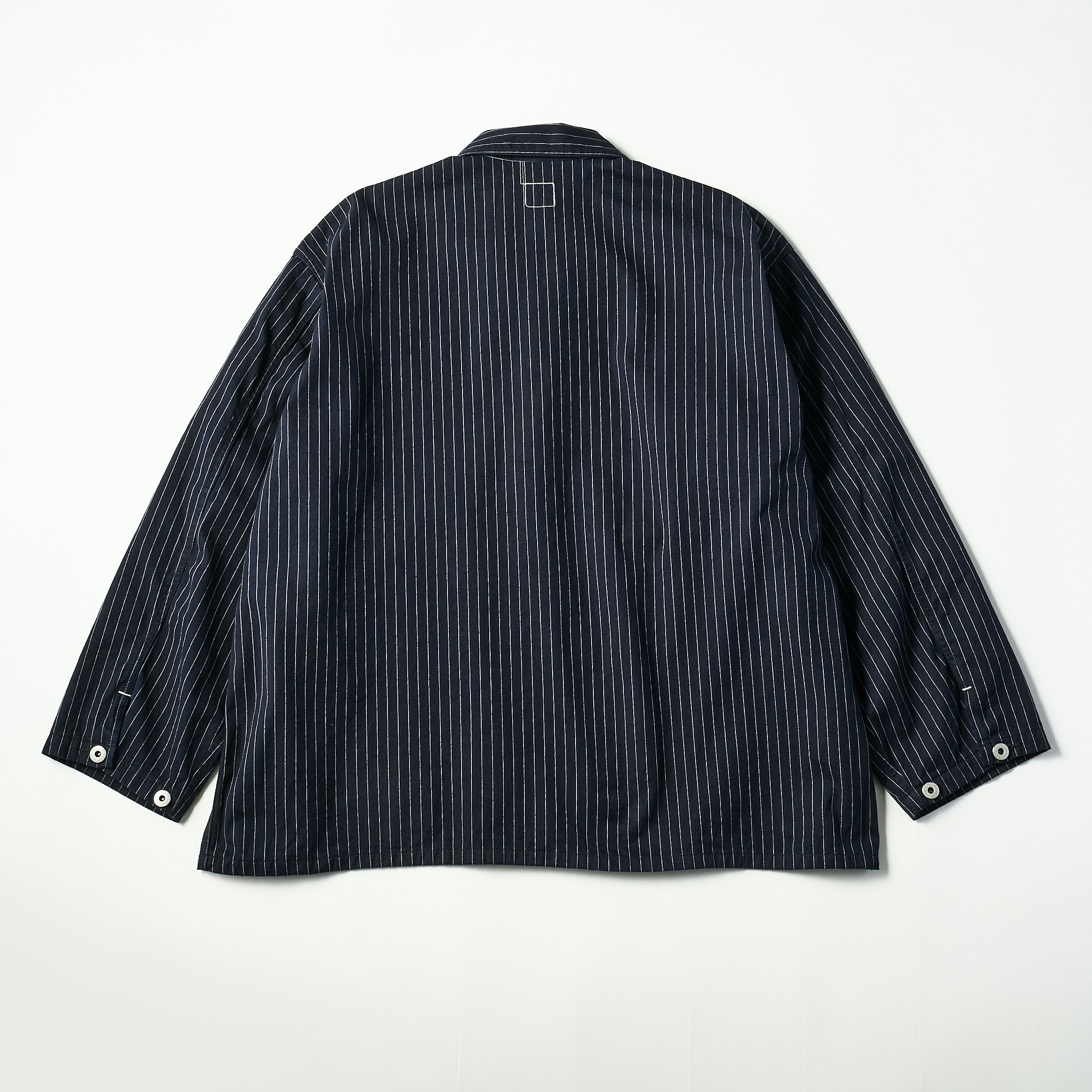 #1204 ARMY Shirt : Gangster stripe indigo