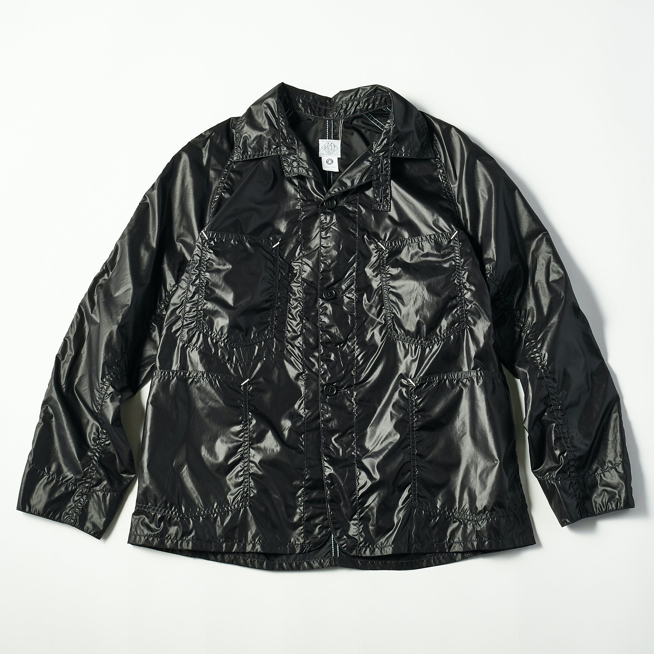#3102 POST 42 NT2 : nylon taffeta black