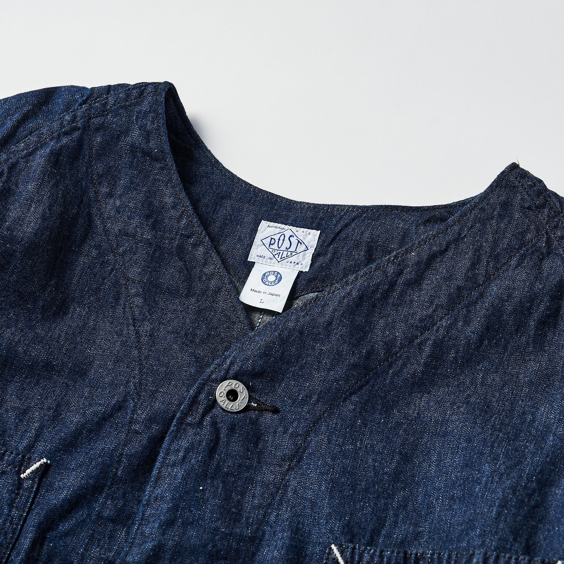 #3103 POST 42 DV 5D : 5oz. Blue denim indigo