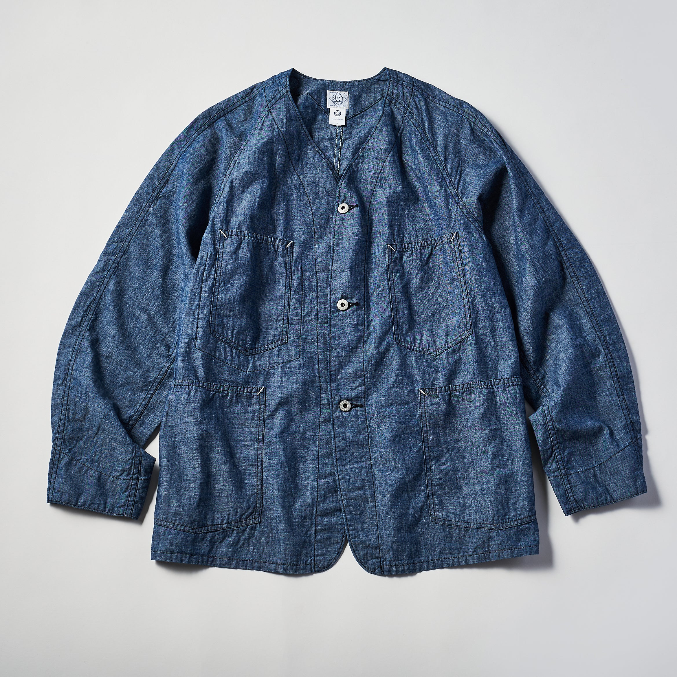 #3103 POST 42 DV IC : chambray indigo