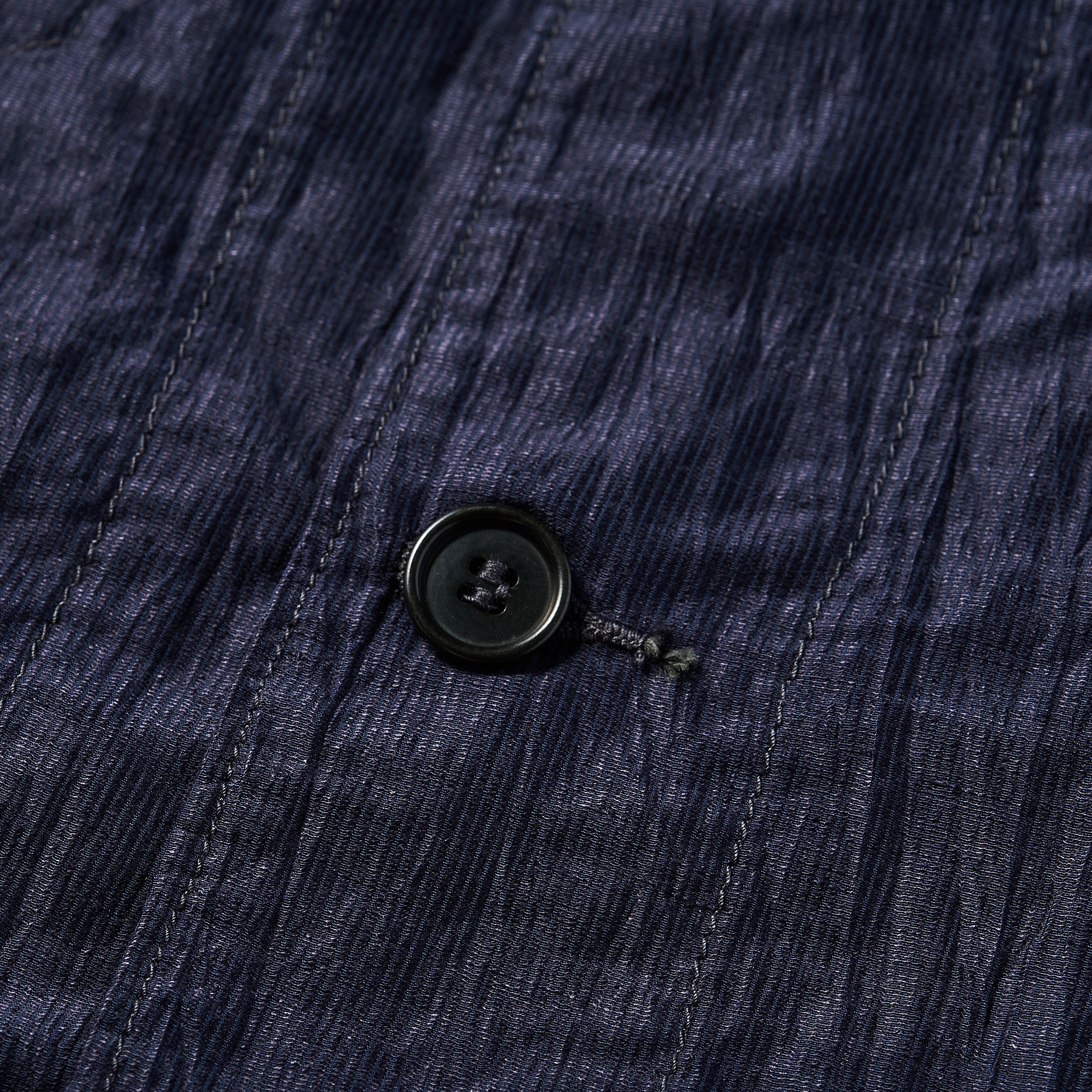#3103 POST 42 DV CL2 : crinkle linen/cotton navy