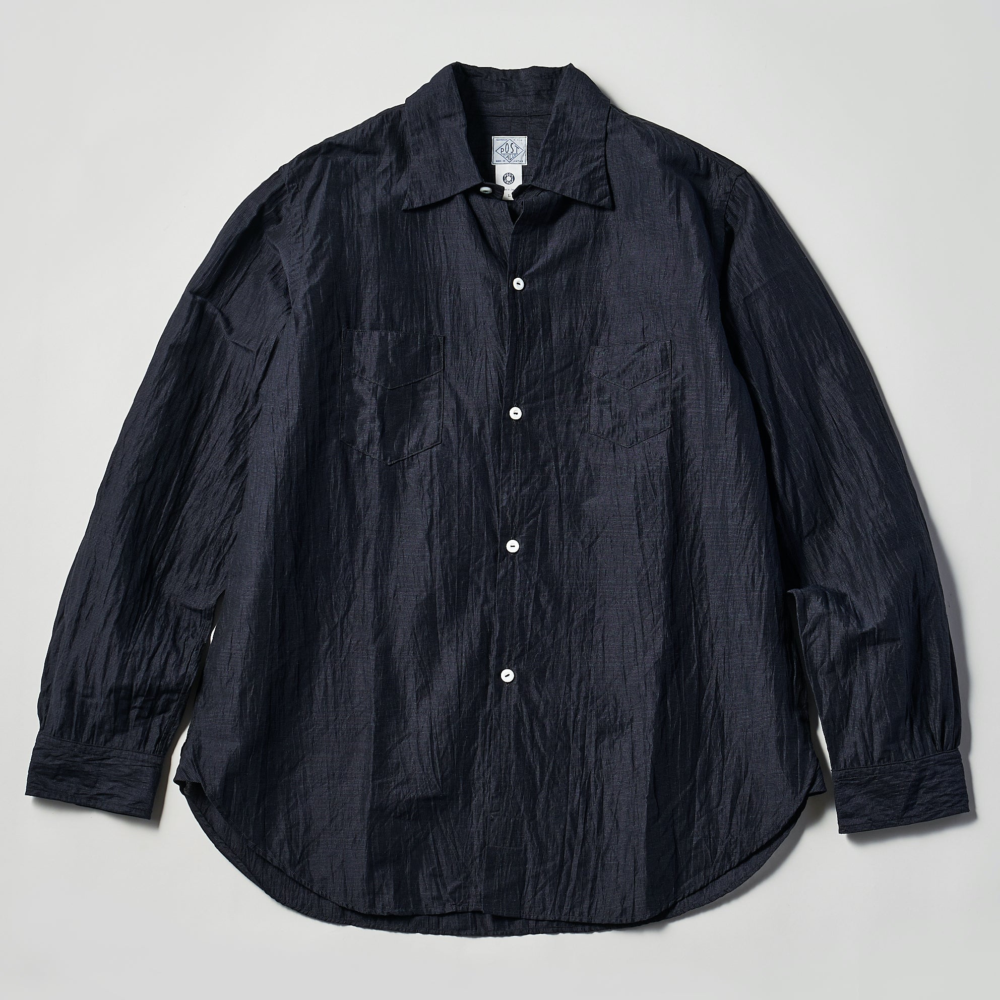 #3206 NEUTRA 2 CL6 : crinkle linen/cotton navy