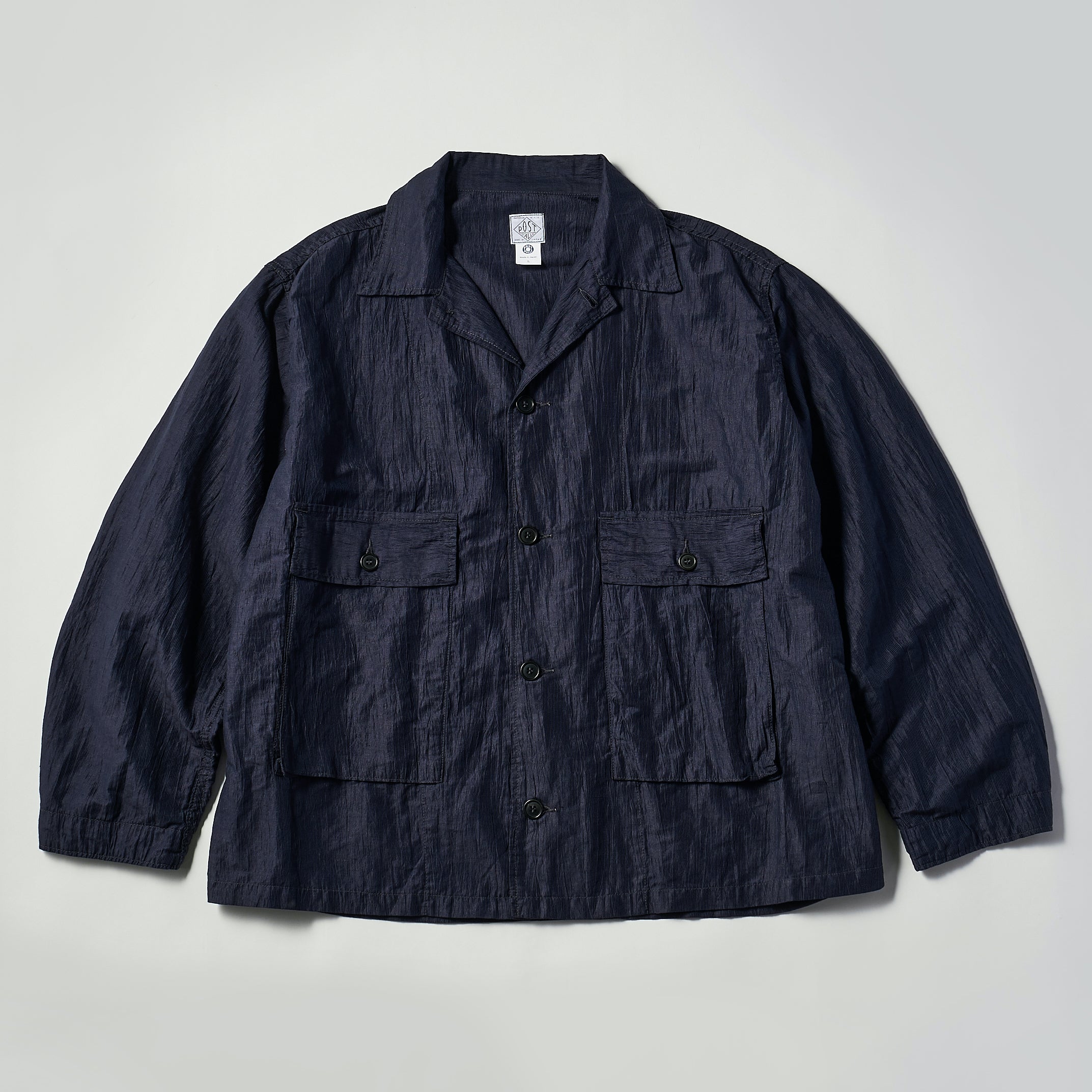 #3104 WALKABOUT 2 CL2 : crinkle linen/cotton navy