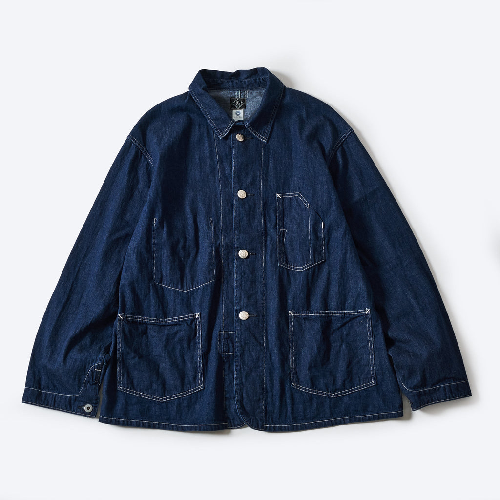 #1101-8DI / No.1 Jacket / fabric:8 oz. denim / color:indigo – POST OʼALLS