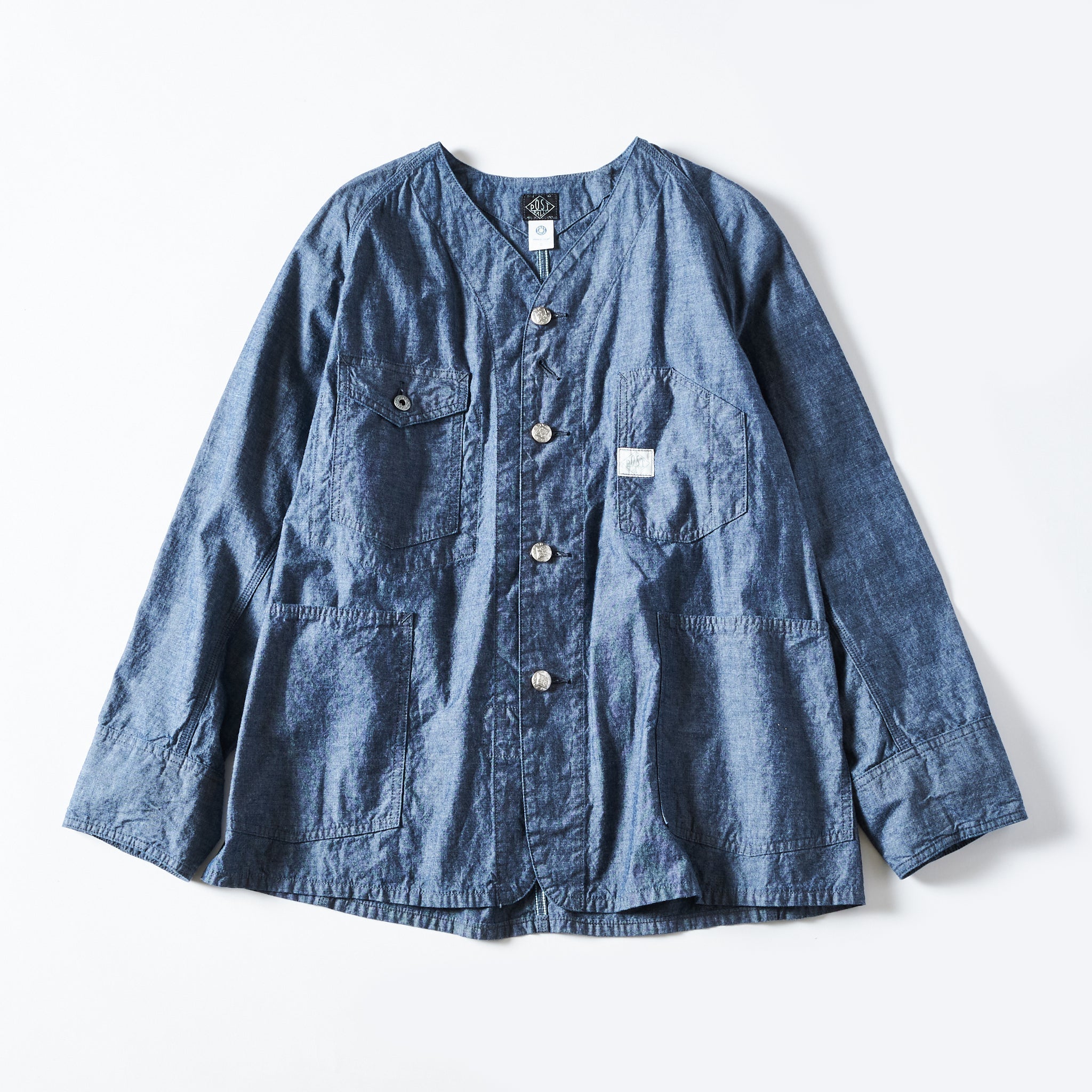 #1102DV-VSC Engineer's Jacket DV : vintage sheeting chambray