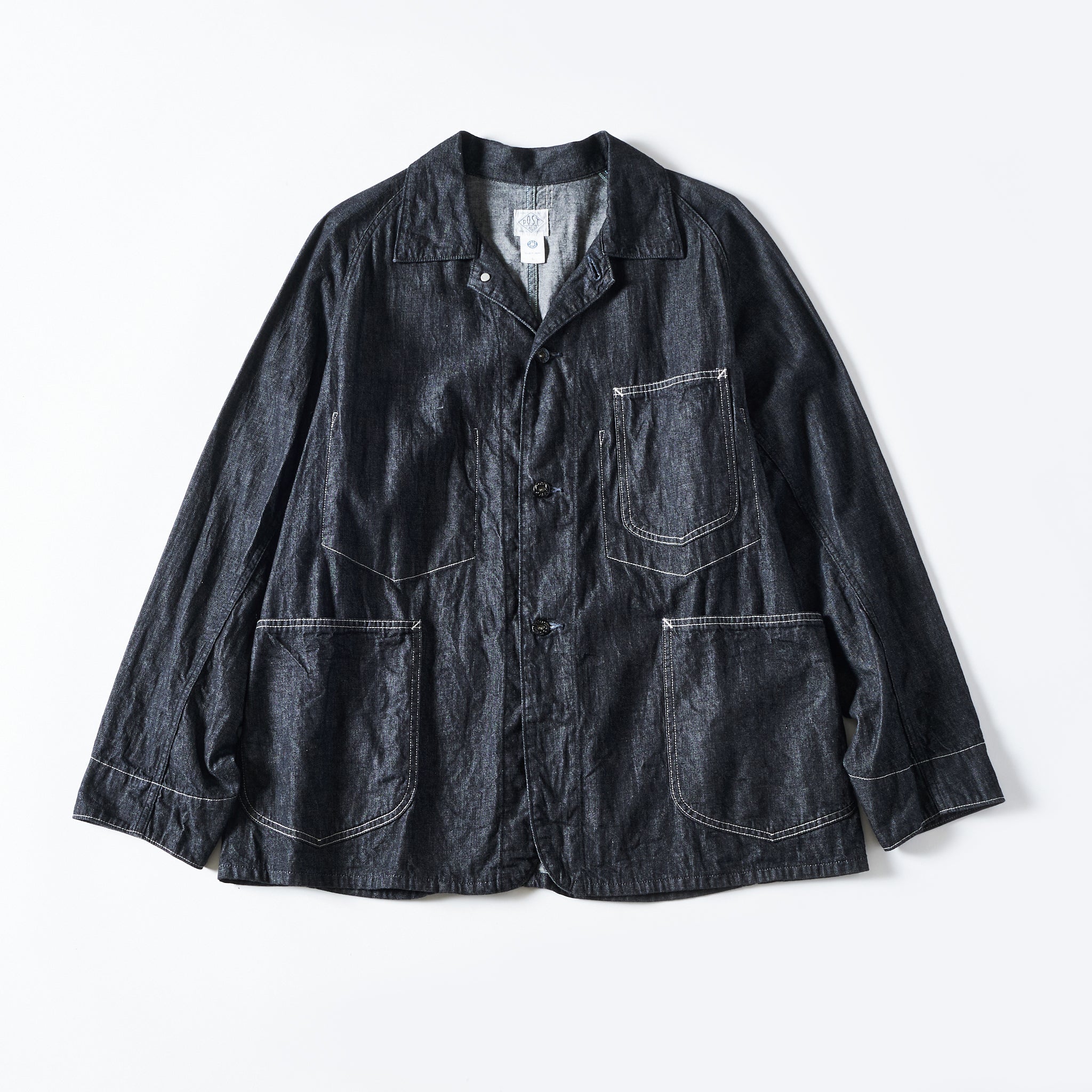 #3123-8DB POST44 : 8oz. denim black