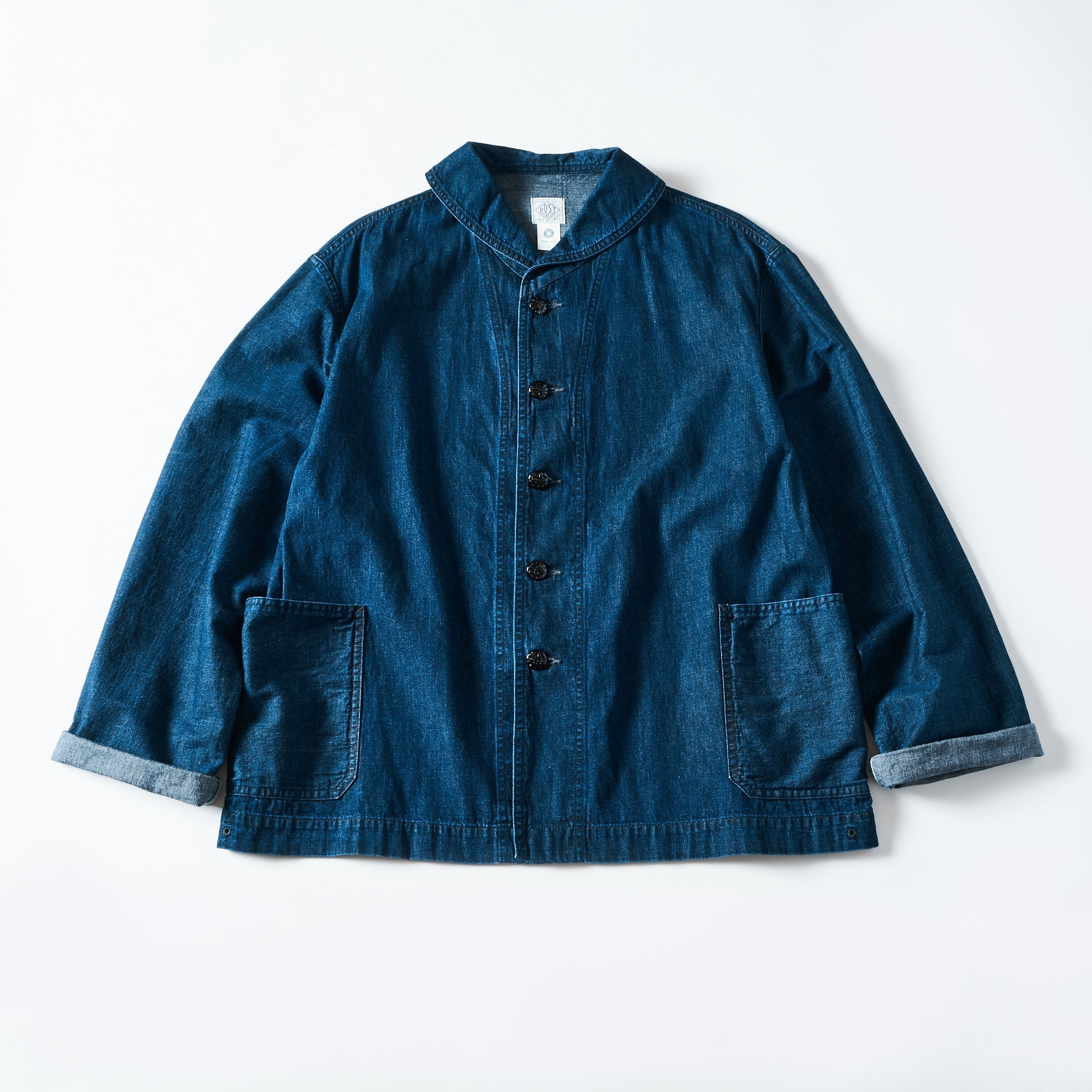 #2114F-8DW NAVY BLU-F : 8oz. deep washed denim indigo