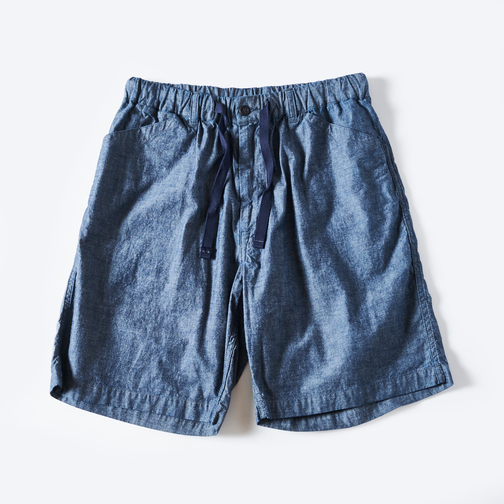 [PRE-ORDER SUMMER] #3318S-VSC EZ Travail Shorts : vintage sheeting chambray