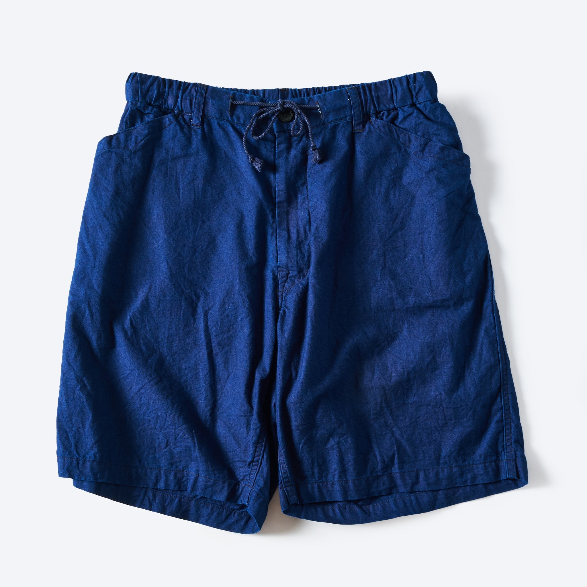 [PRE-ORDER SUMMER] #3319S-SSI EZ Chinois De Luxe Shorts : summer sheeting indigo