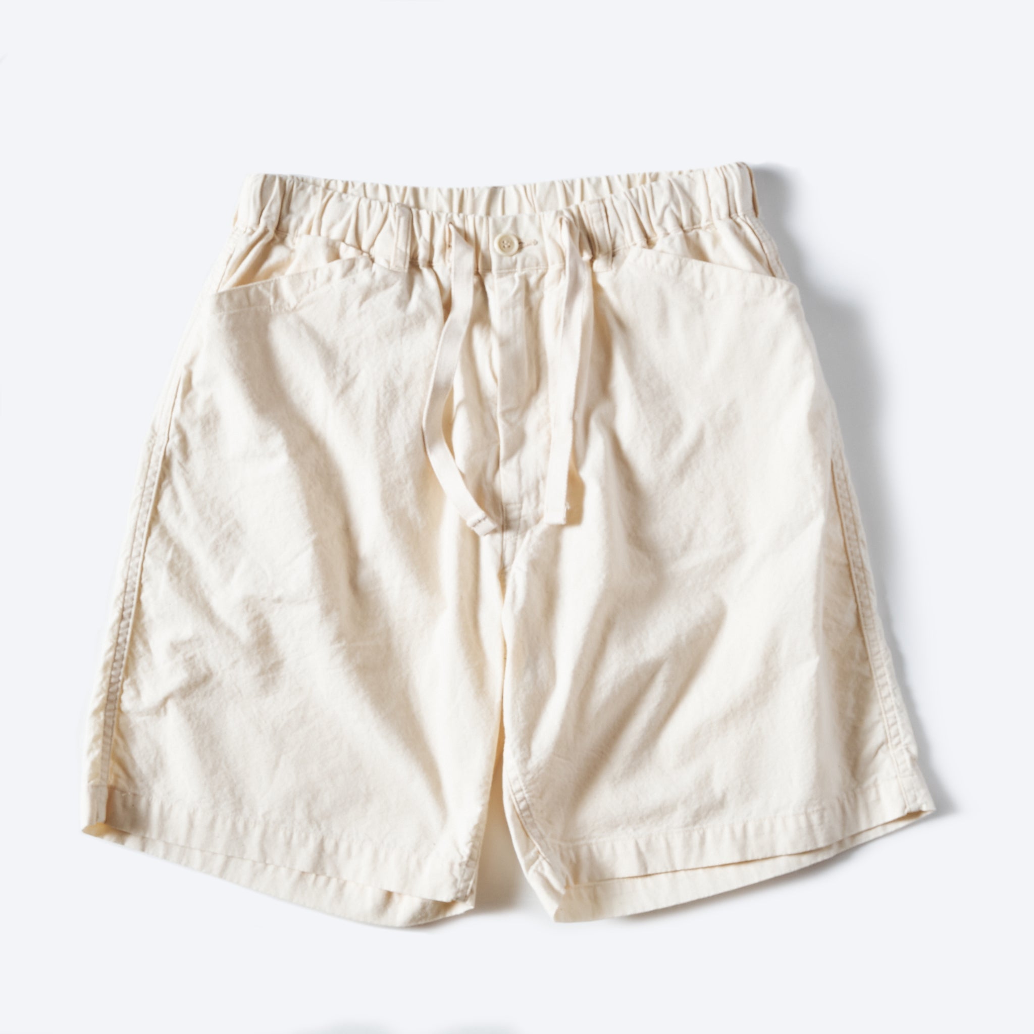 [PRE-ORDER SUMMER] #3318S-VSN EZ Travail Shorts : vintage sheeting natural