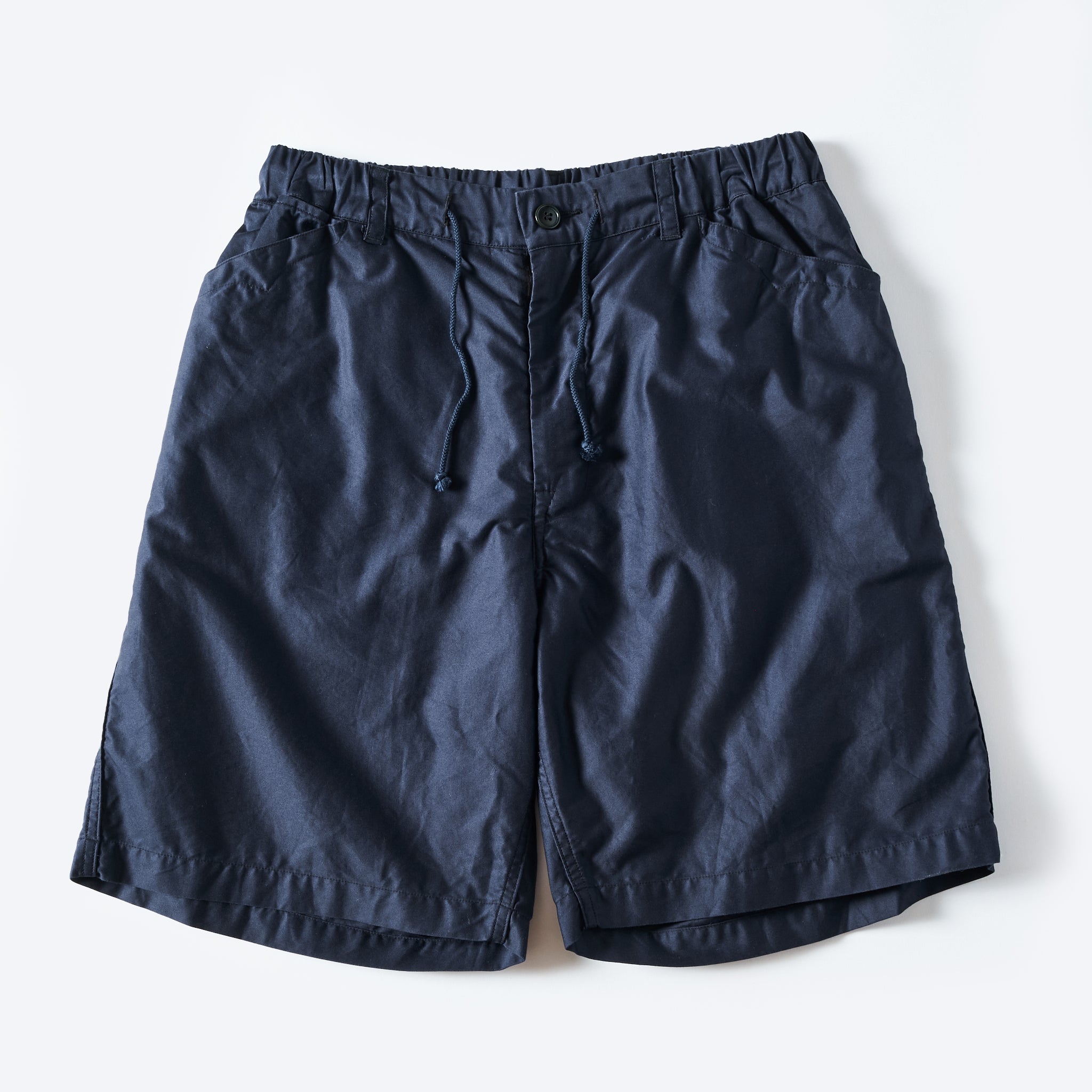 [PRE-ORDER SUMMER] #3319S-SMN EZ Chinois De Luxe Shorts : summer moleskin navy