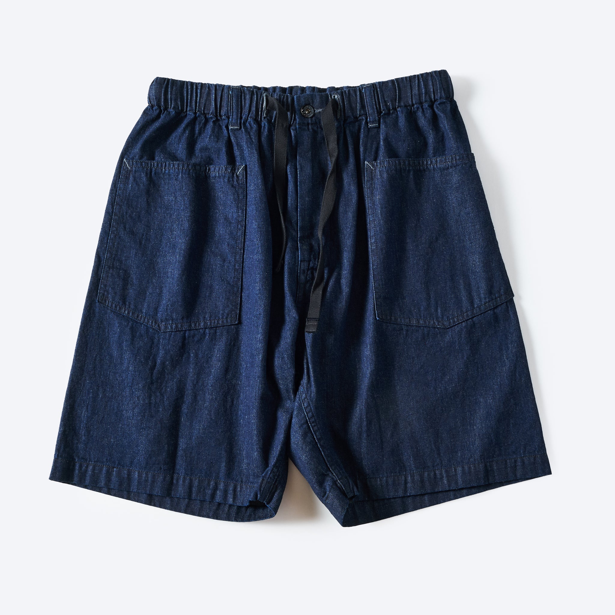 [PRE-ORDER SUMMER] #3313S-8DI EZ ARMY-NAVY Shorts 2 : 8oz. denim indigo