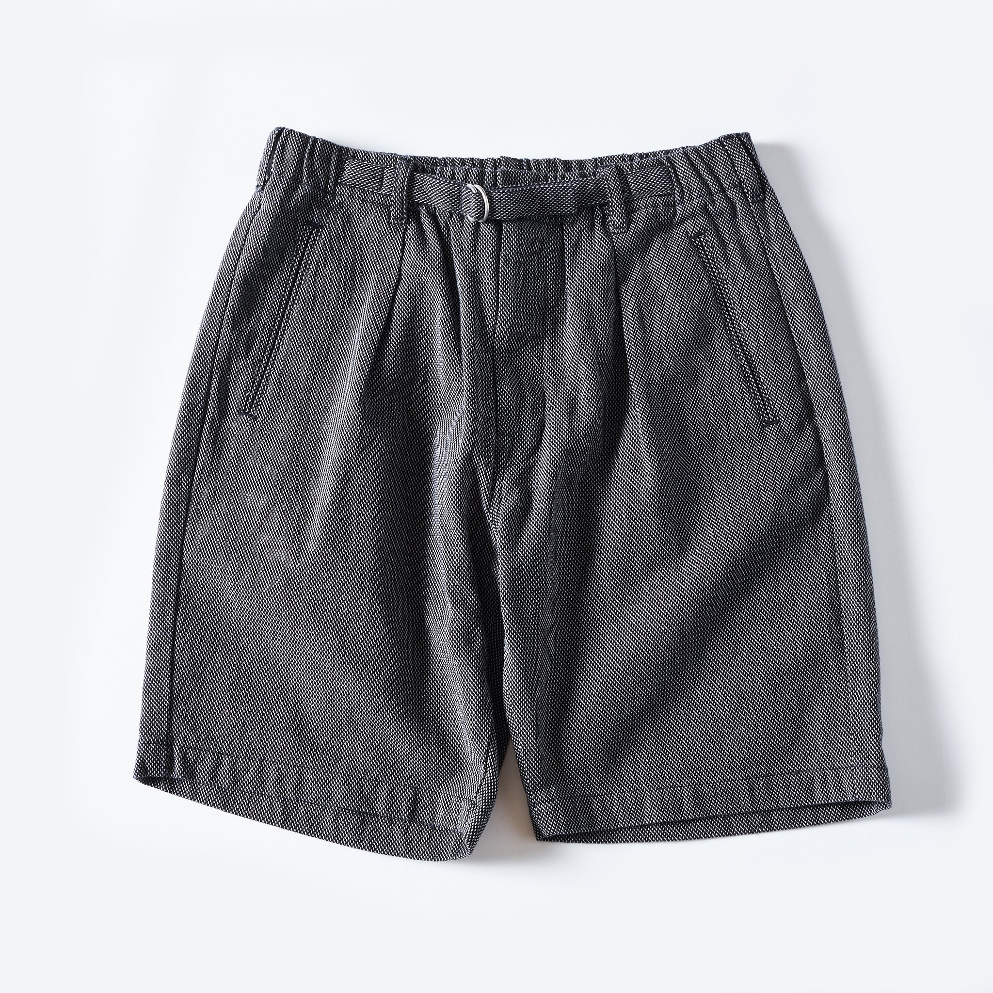 [PRE-ORDER SUMMER] #3315S-CB EZ Lax 4 Shorts : cotton birdseye gray