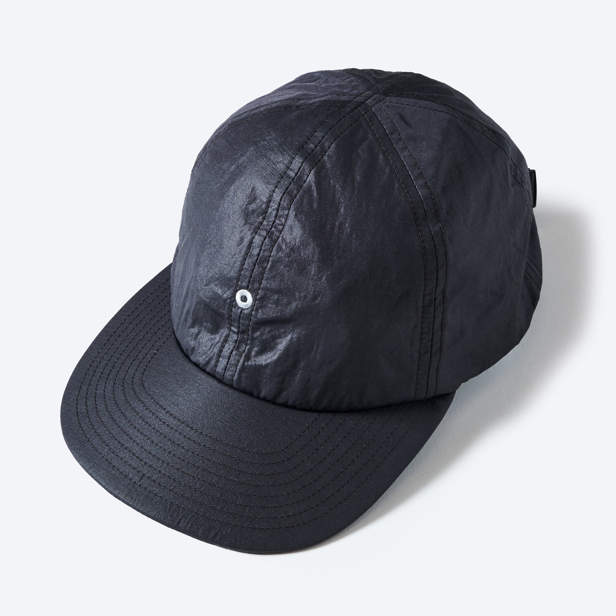 #3903-WTB POST Ball Cap: waxy taffeta black