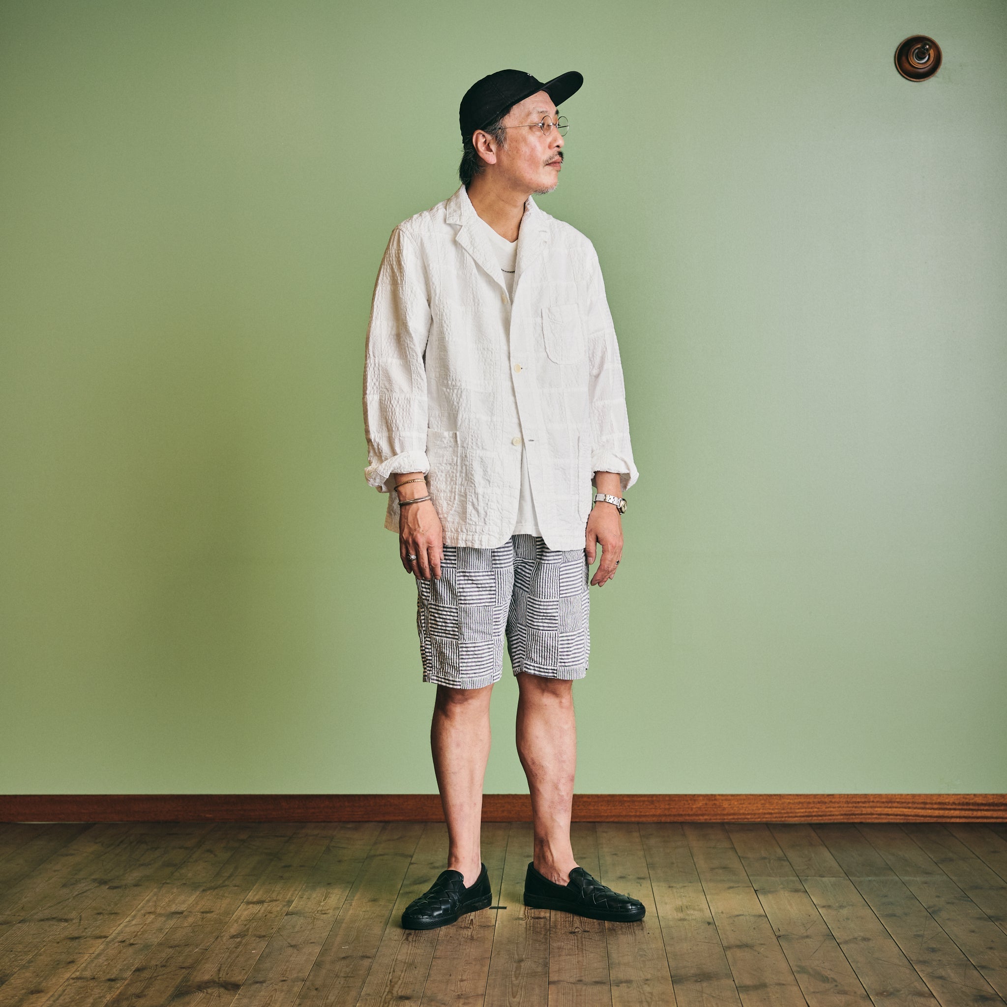 #3903-TSC POST Ball Cap : tropical sheeting charcoal