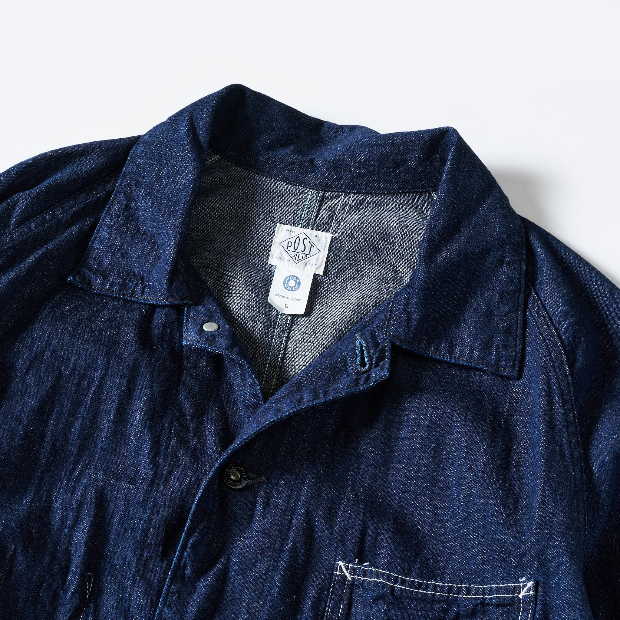 #3123-8DI POST44 : 8oz. denim indigo