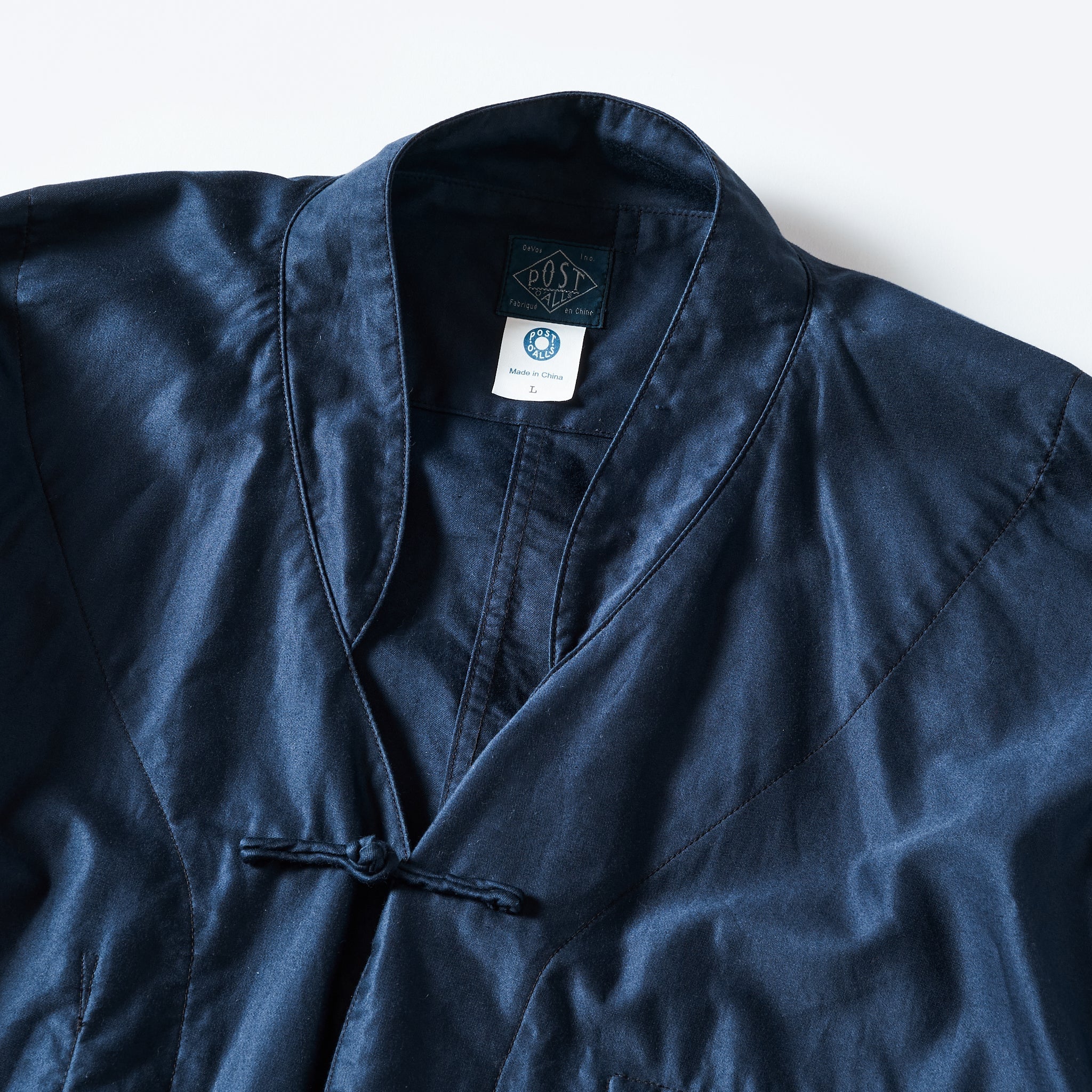 #3117-SMN POST Chinois De Luxe : summer moleskin navy