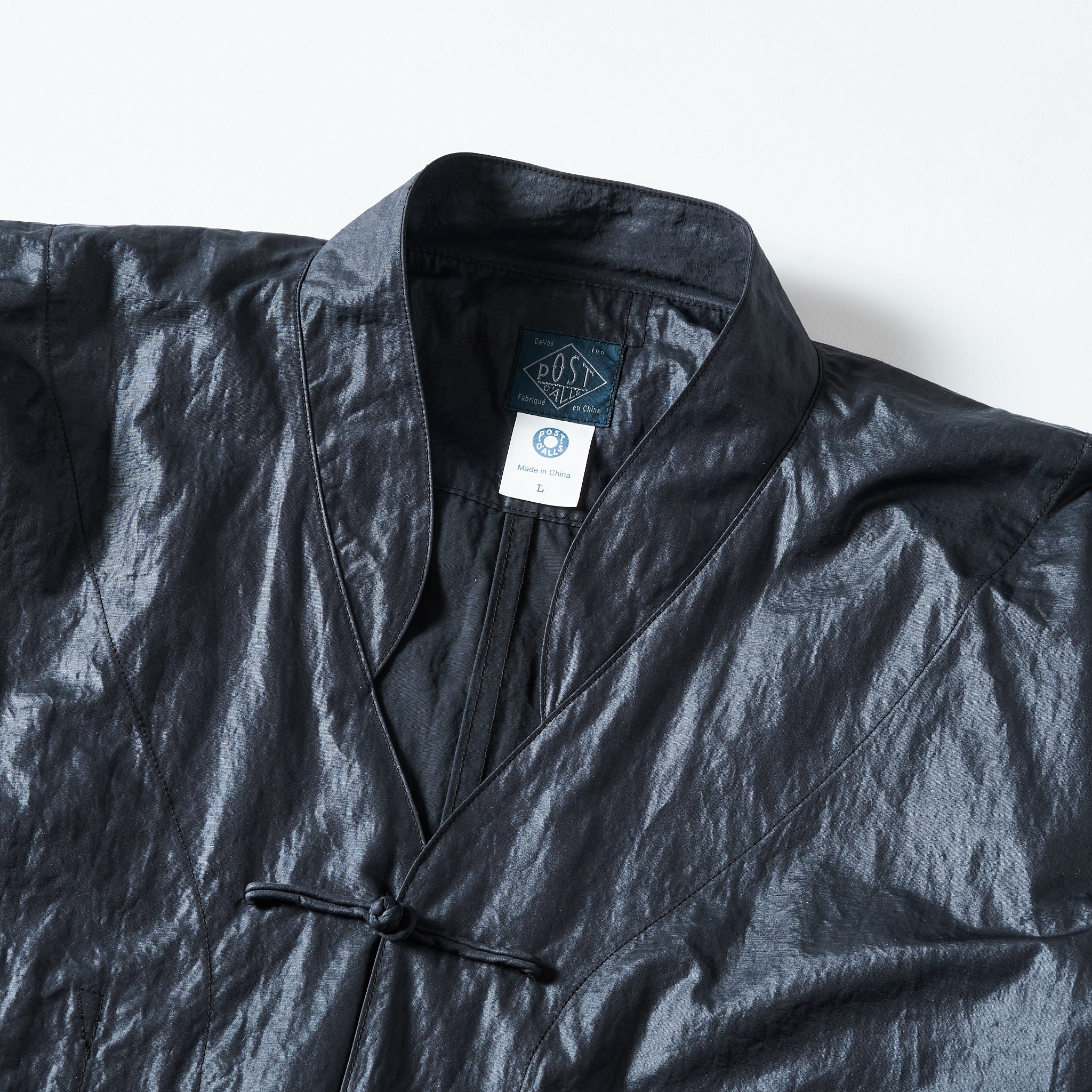 #3117-WTB POST Chinois De Luxe : waxy taffeta black