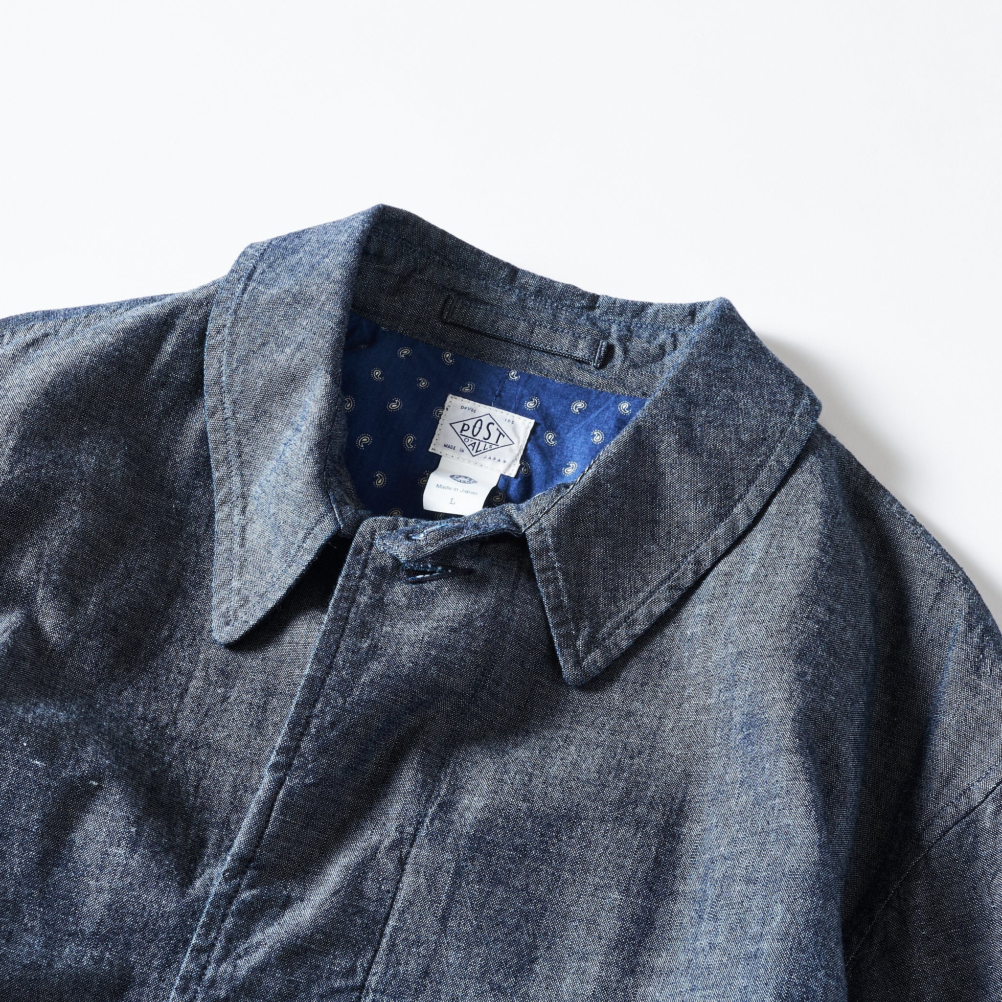 #3121-HCC USN Utility Coat: heavy chambray