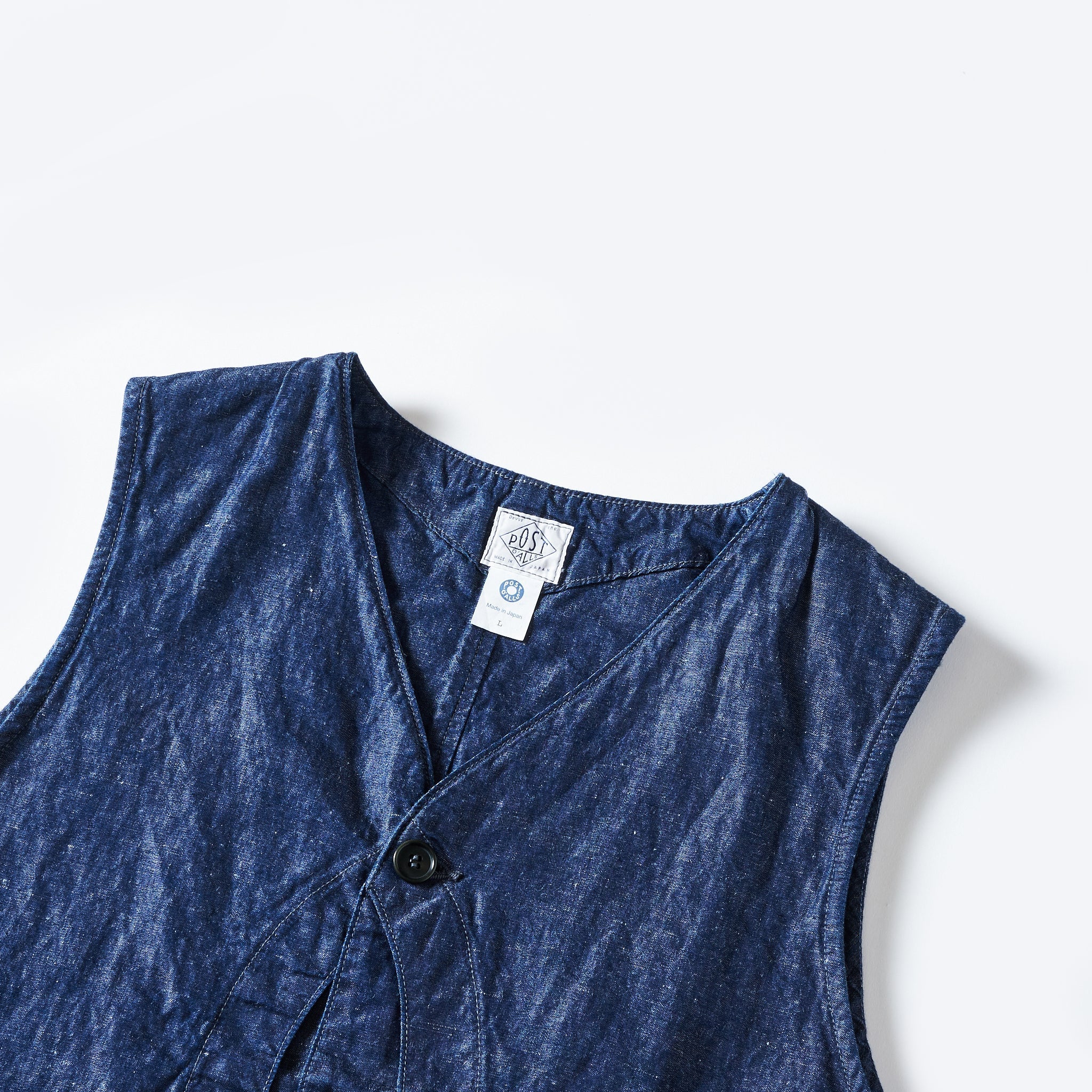 #1512-CLI Royal Traveler : cotton/linen denim indigo
