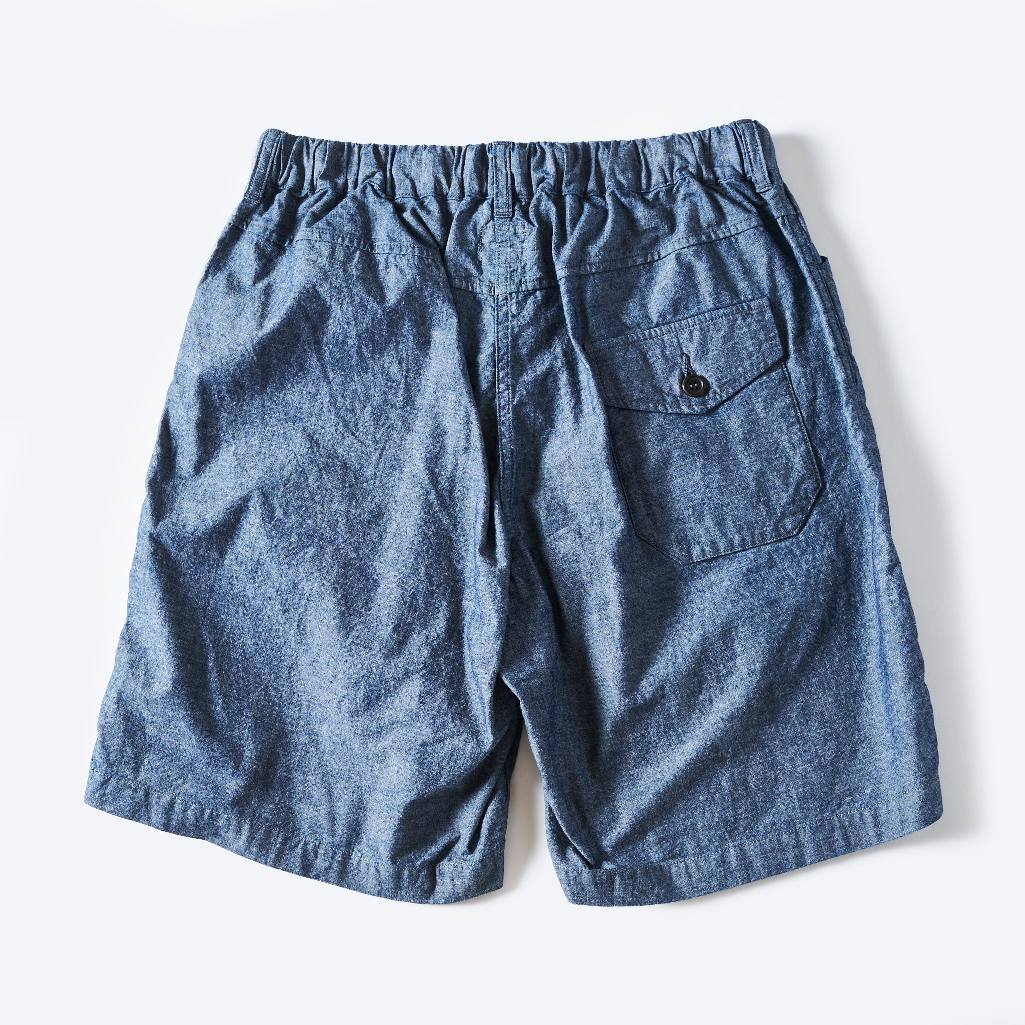[PRE-ORDER SUMMER] #3318S-VSC EZ Travail Shorts : vintage sheeting chambray
