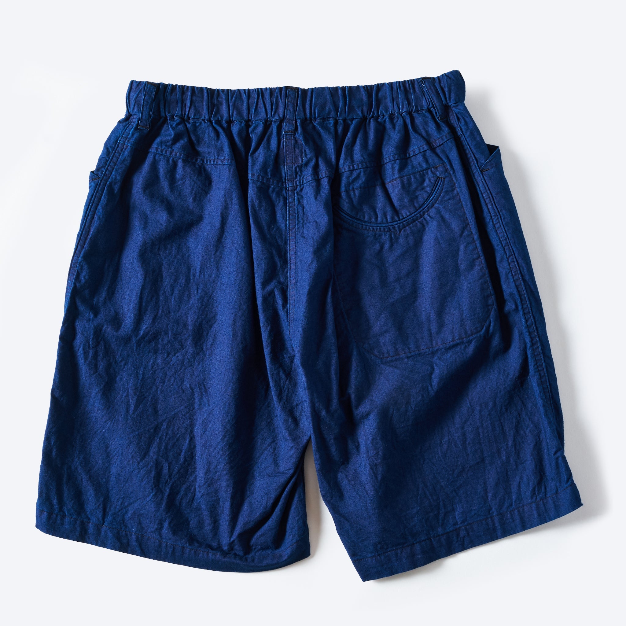 [PRE-ORDER SUMMER] #3319S-SSI EZ Chinois De Luxe Shorts : summer sheeting indigo