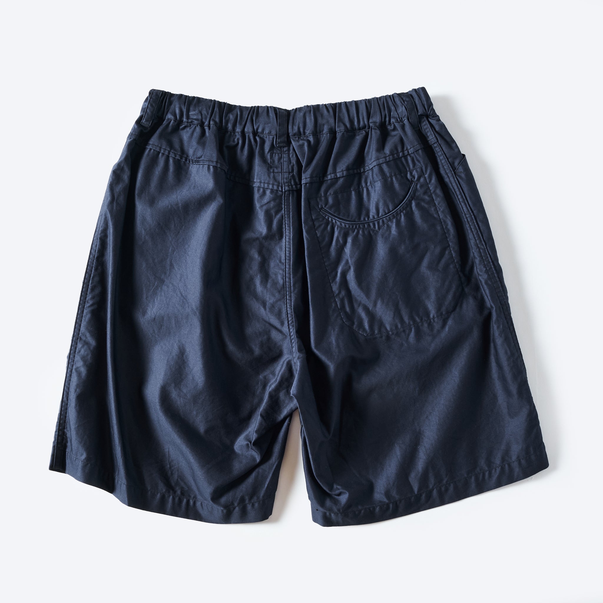 [PRE-ORDER SUMMER] #3319S-SMN EZ Chinois De Luxe Shorts : summer moleskin navy