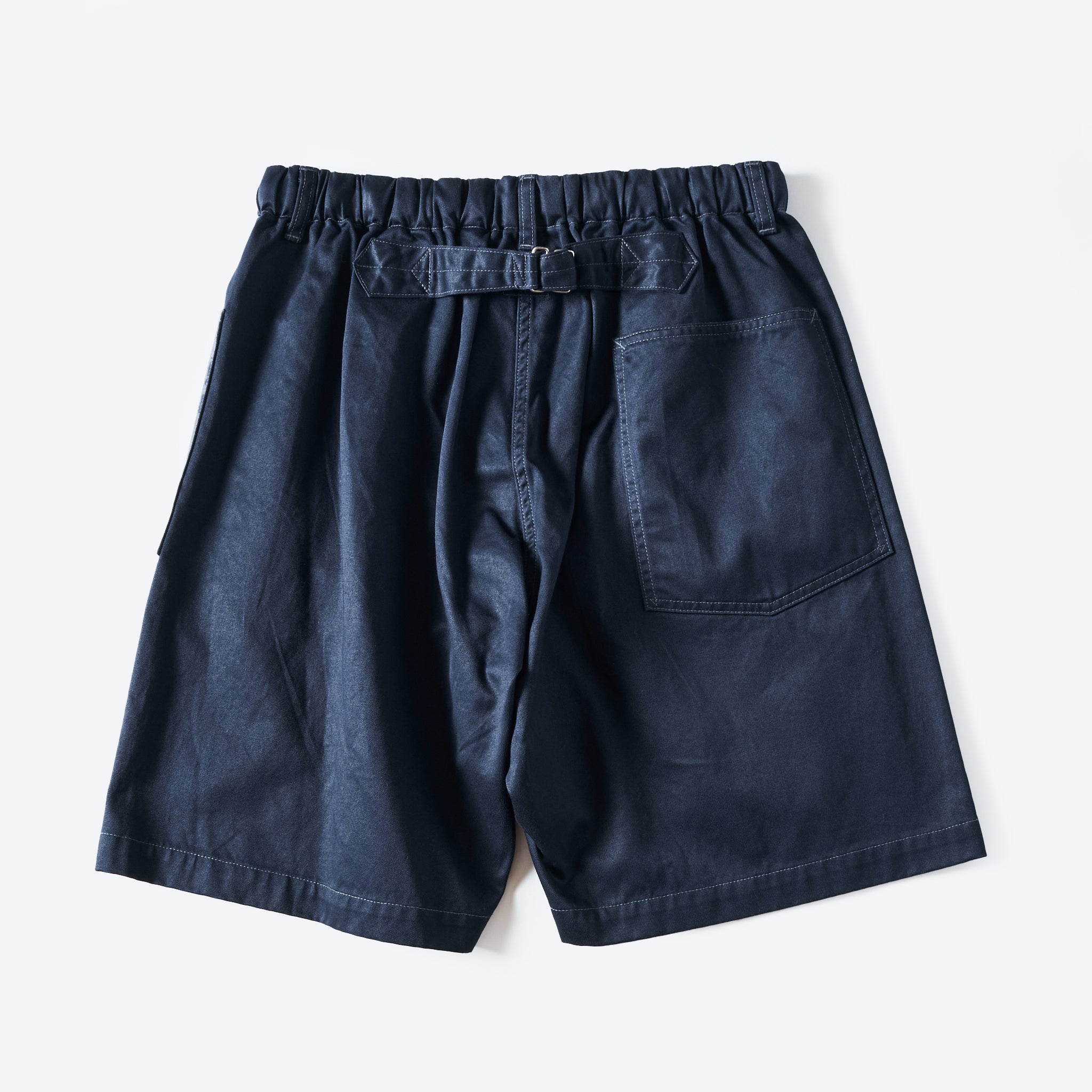 [PRE-ORDER SUMMER] #3313S-CTN EZ ARMY-NAVY Shorts 2 : cotton twill navy