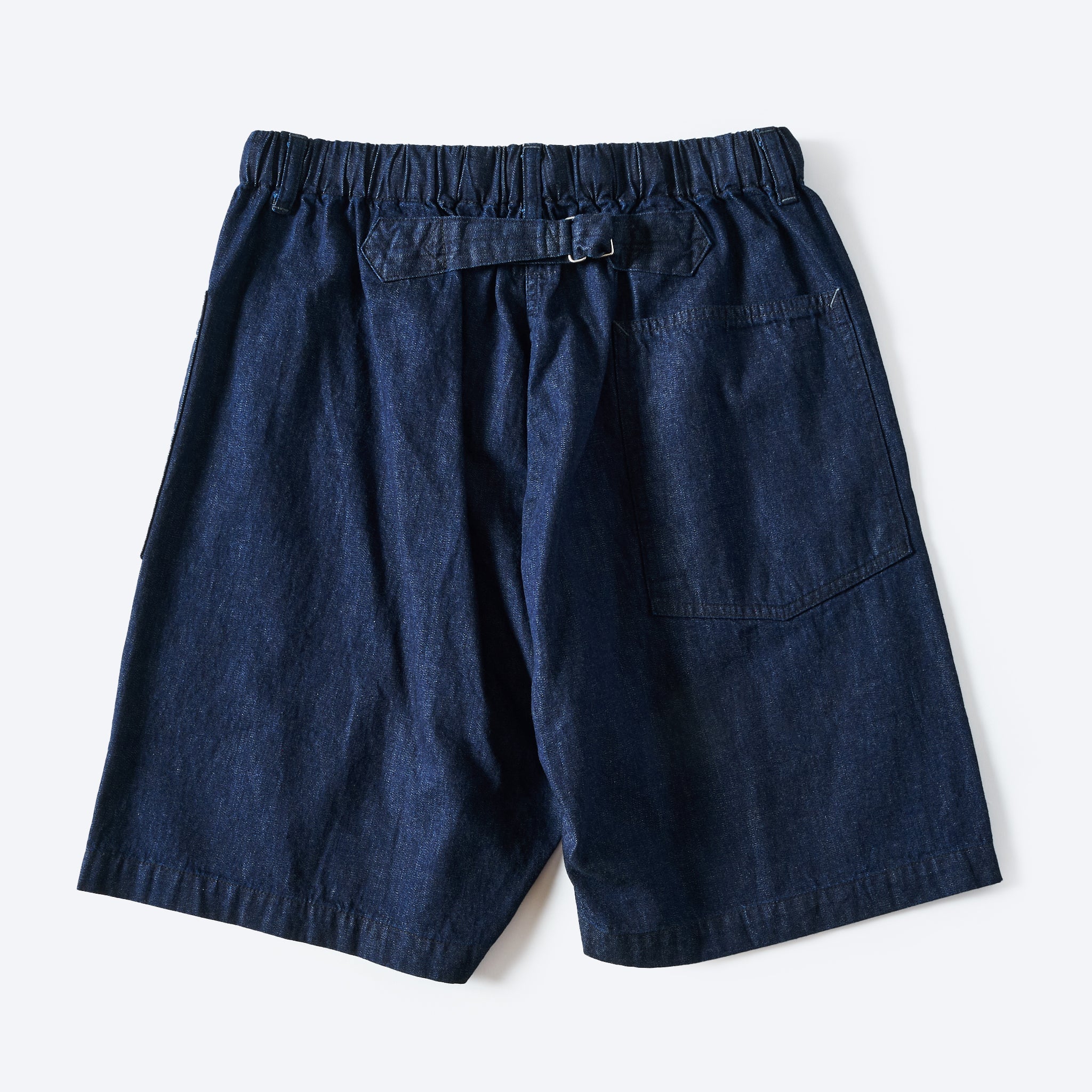 [PRE-ORDER SUMMER] #3313S-8DI EZ ARMY-NAVY Shorts 2 : 8oz. denim indigo