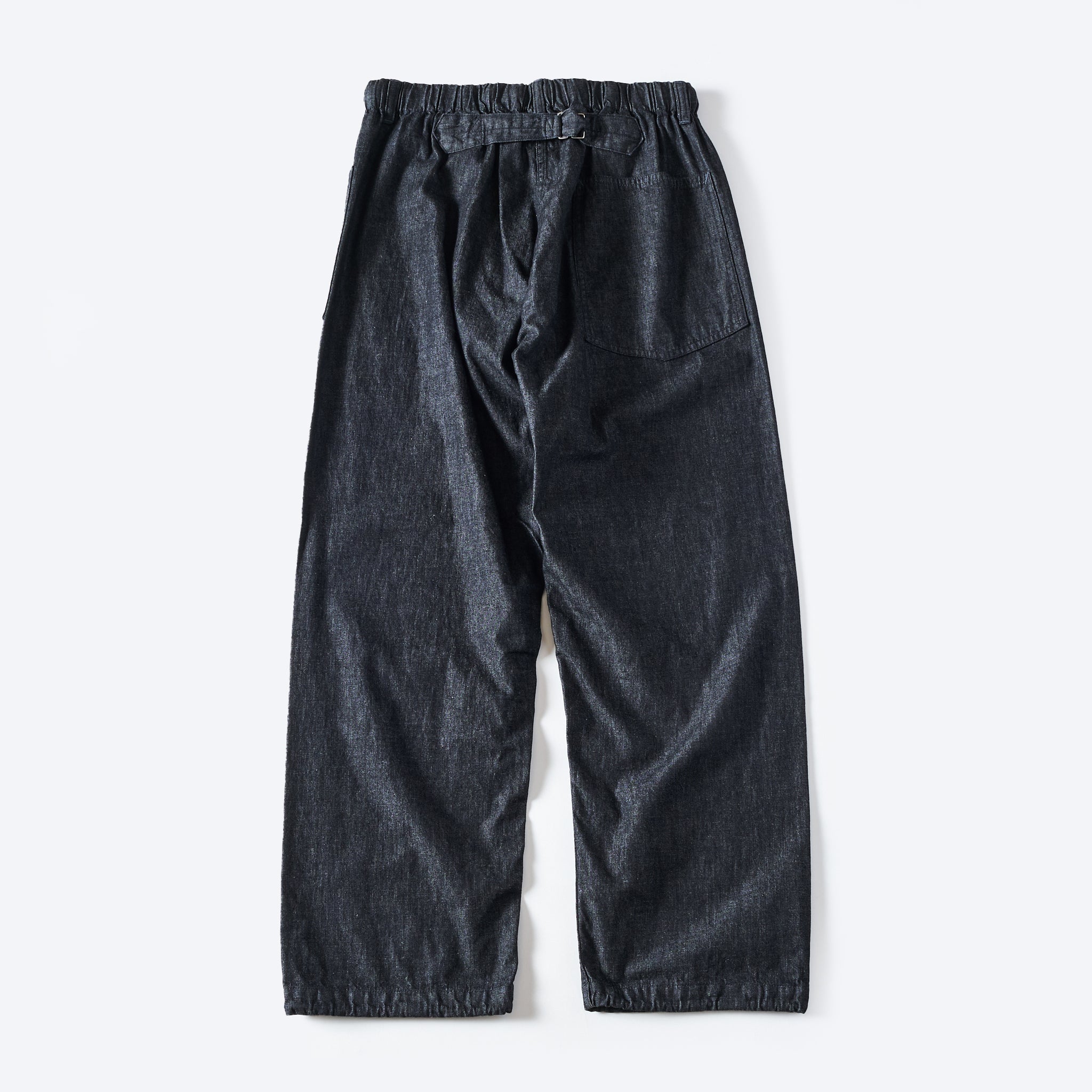 #3313-8DB EZ ARMY-NAVY Pants 2 : 8oz. denim black