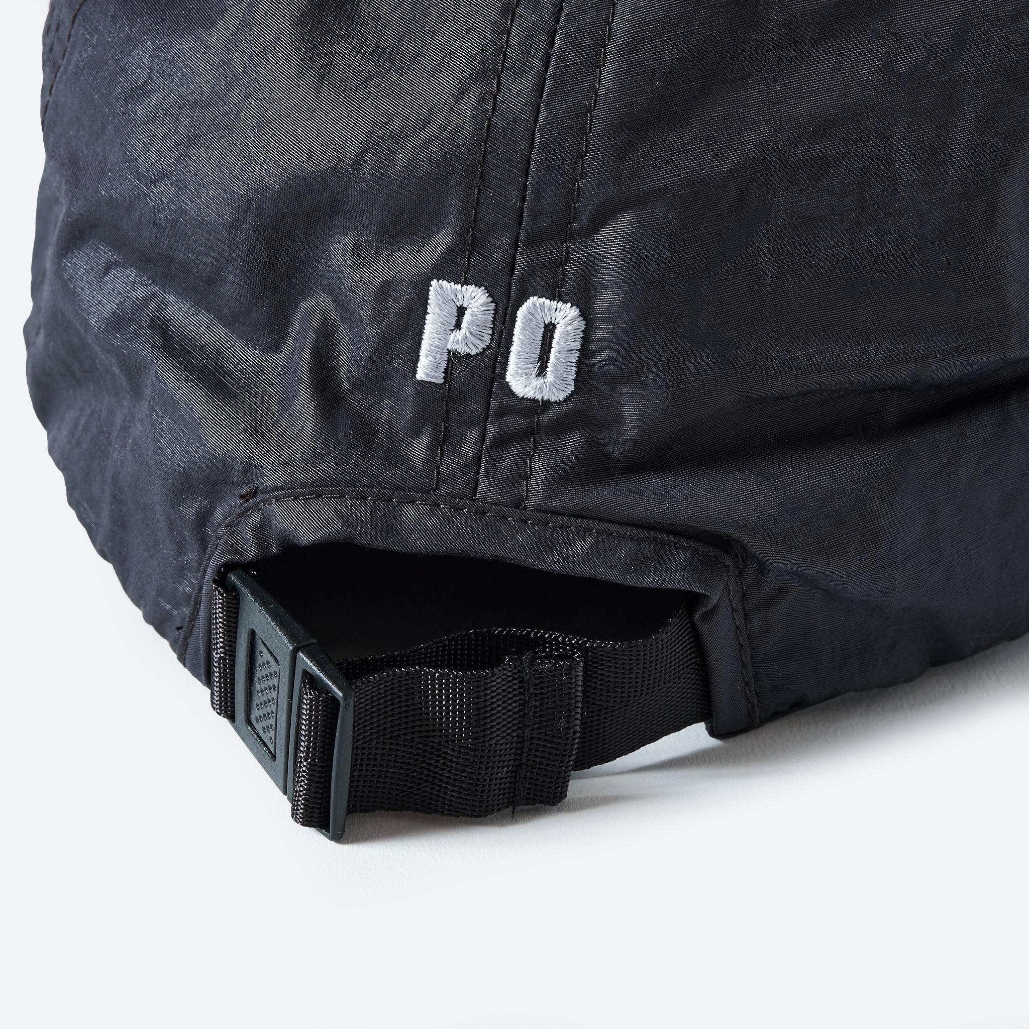 #3903-WTB POST Ball Cap: waxy taffeta black