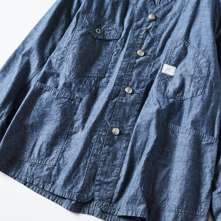 90s POST OVERALLS Engineer's Jacket USA製 Post Overalls Engineers Jacket 10.oz Vintage Denim – Clutch Cafe
