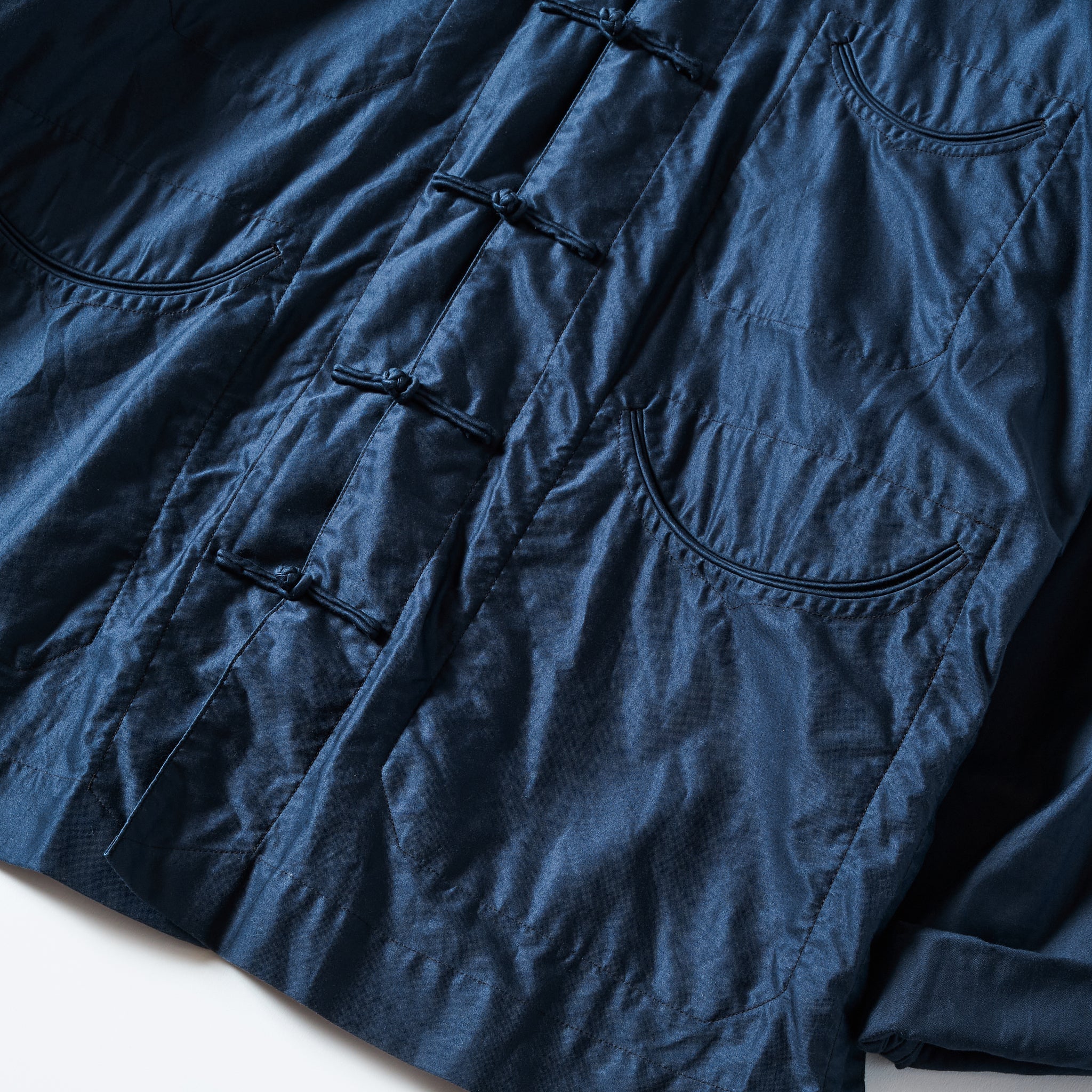 #3117-SMN POST Chinois De Luxe : summer moleskin navy