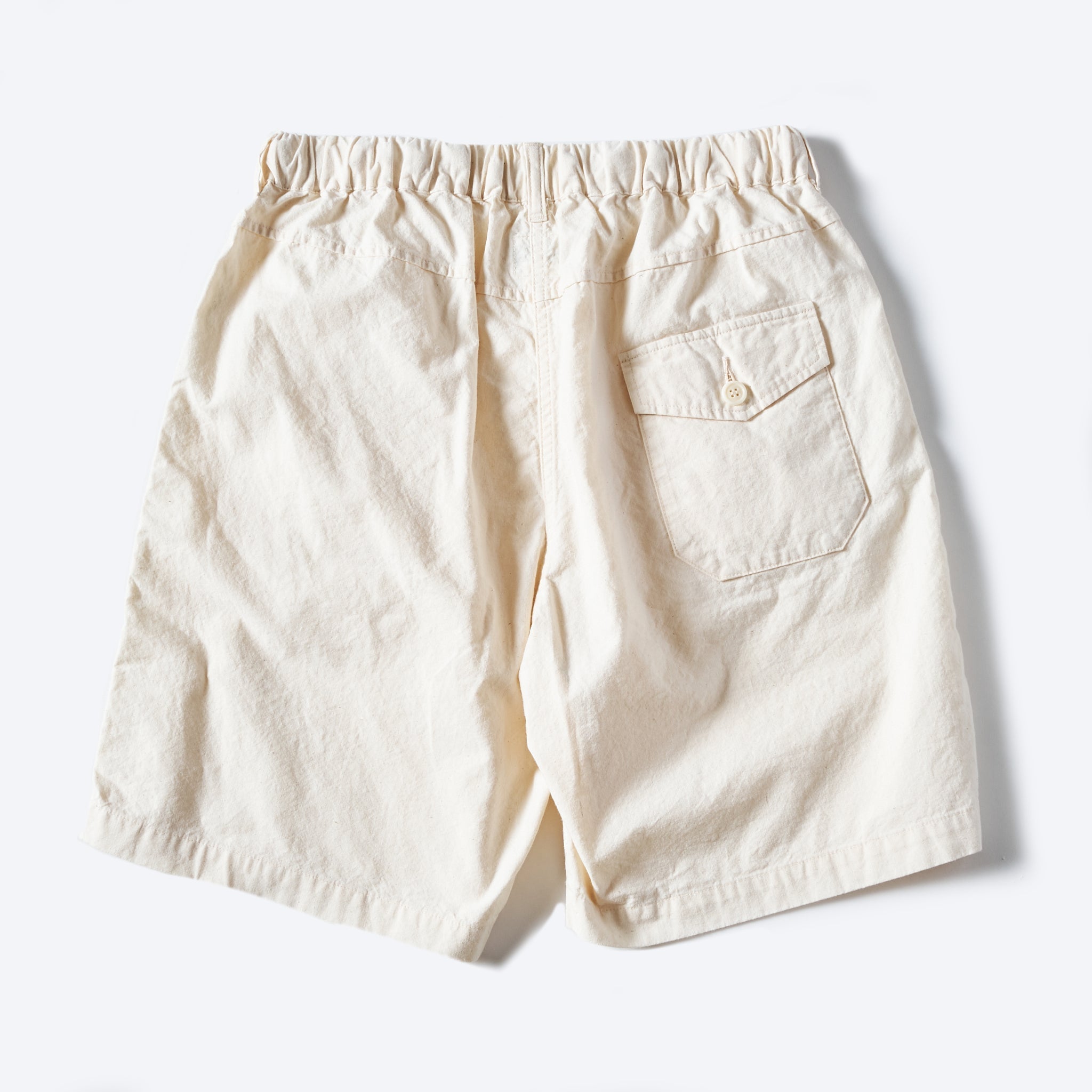 [PRE-ORDER SUMMER] #3318S-VSN EZ Travail Shorts : vintage sheeting natural