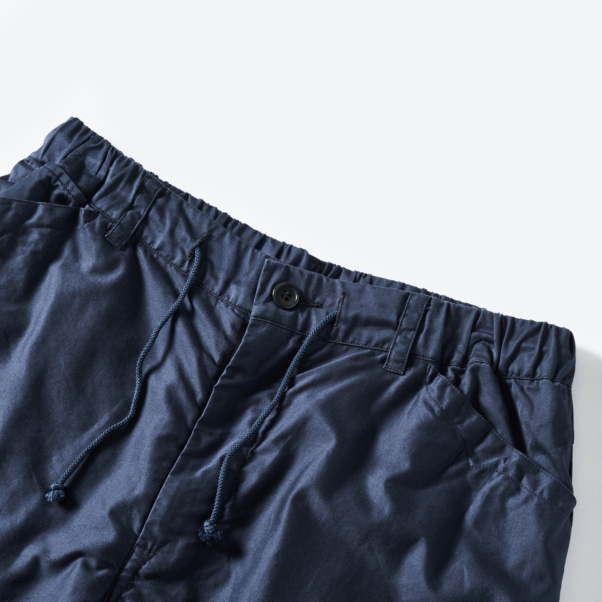 [PRE-ORDER SUMMER] #3319S-SMN EZ Chinois De Luxe Shorts : summer moleskin navy