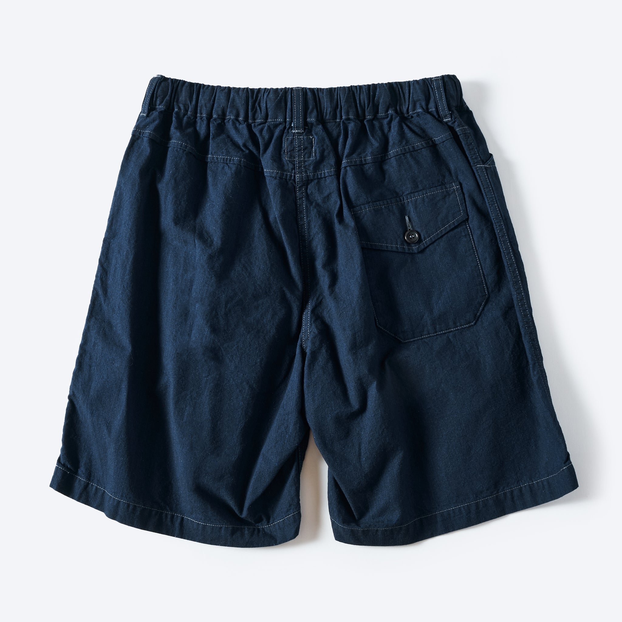 [PRE-ORDER SUMMER] #3318S-VSI EZ Travail Shorts : vintage sheeting indigo