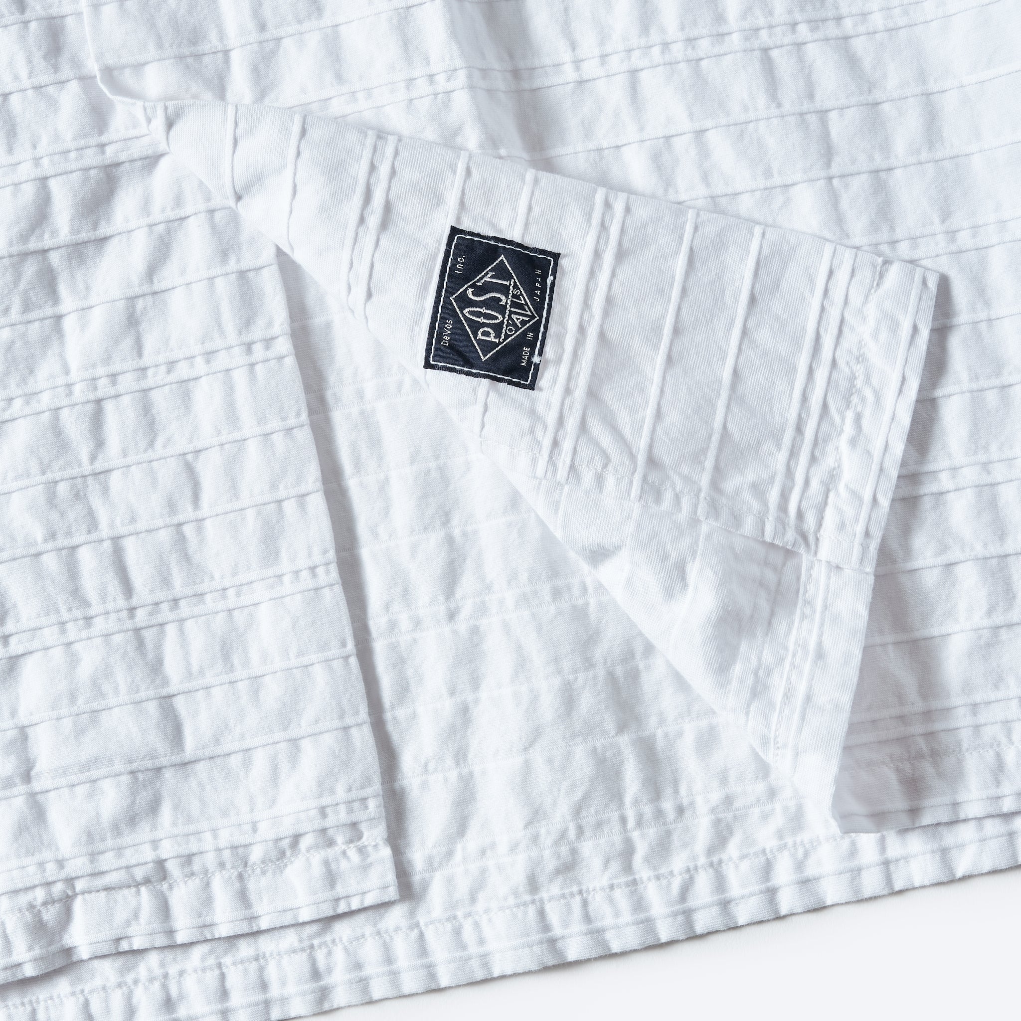 [PRE-ORDER vol.2] #1208B-HW New Basic Shirt: horizontal white