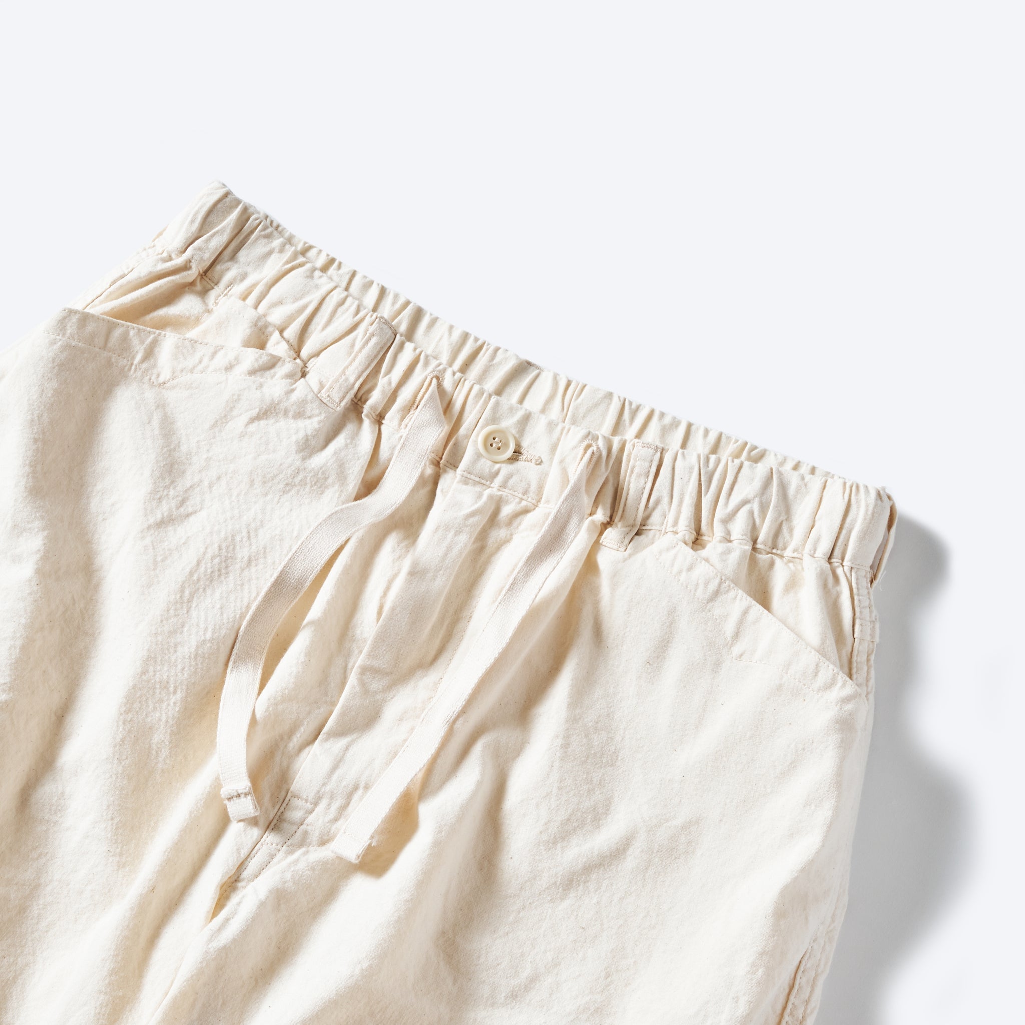 [PRE-ORDER SUMMER] #3318S-VSN EZ Travail Shorts : vintage sheeting natural