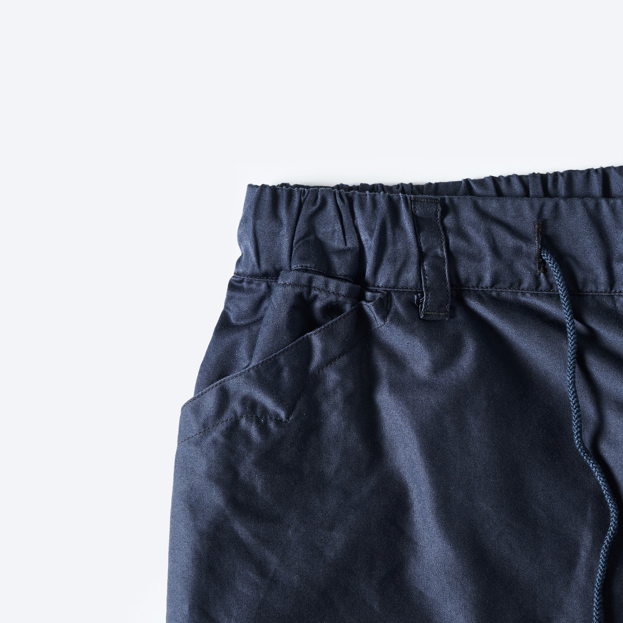 [PRE-ORDER SUMMER] #3319S-SMN EZ Chinois De Luxe Shorts : summer moleskin navy