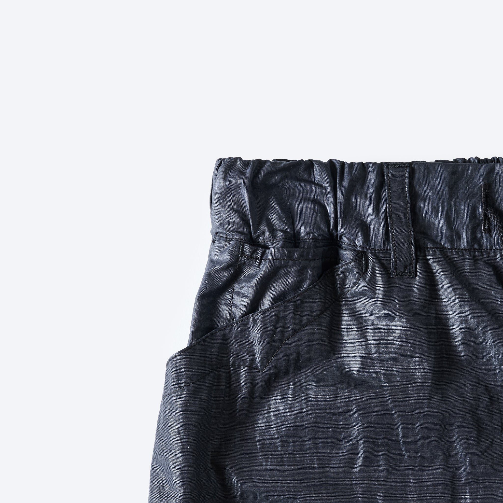 [PRE-ORDER SUMMER] #3319S-WTB ​​EZ Chinois De Luxe Shorts : waxy taffeta black