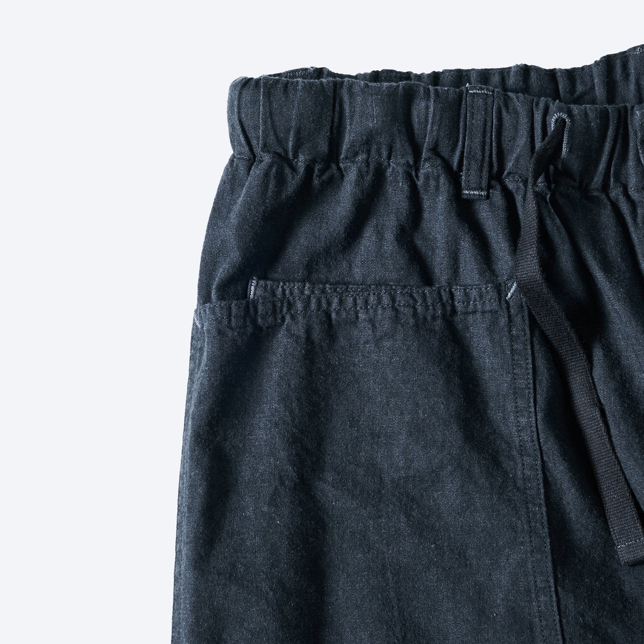 [PRE-ORDER SUMMER] #3312S-6DB EZ DND Shorts : 6 oz. denim black