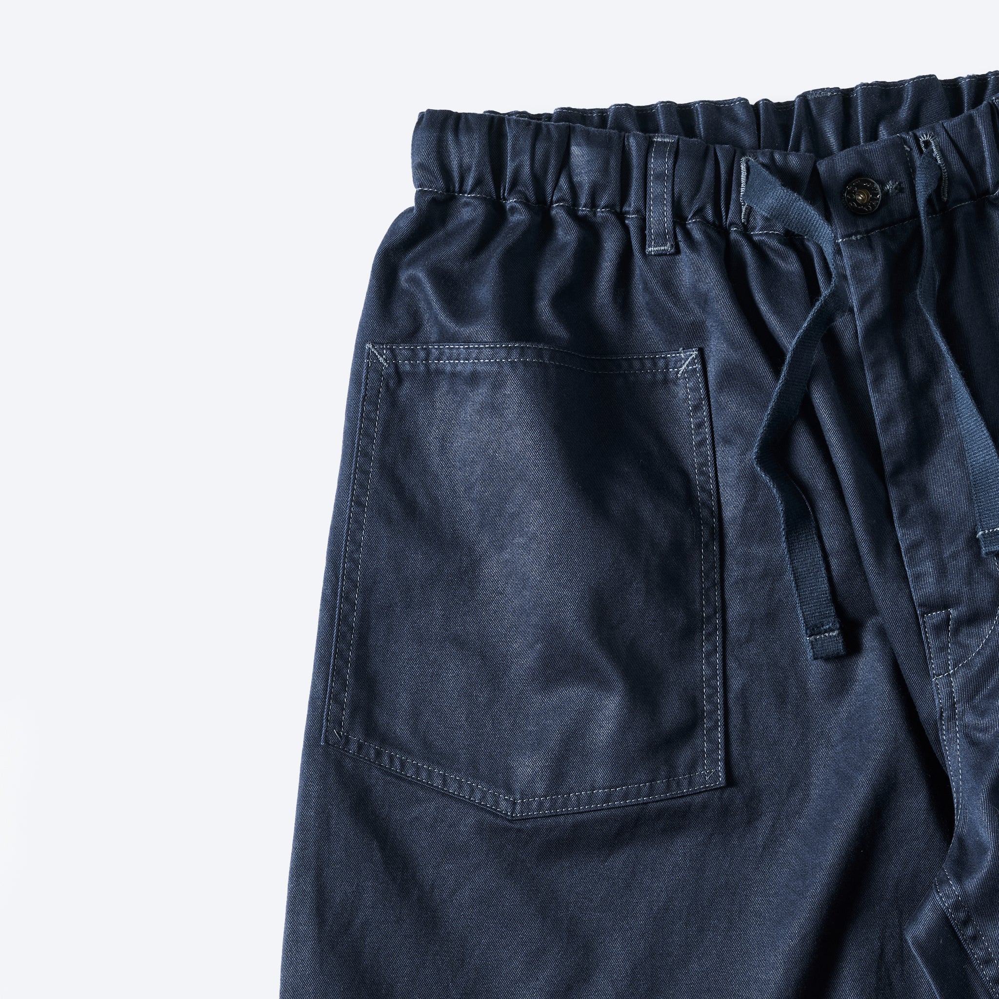 [PRE-ORDER SUMMER] #3313S-CTN EZ ARMY-NAVY Shorts 2 : cotton twill navy