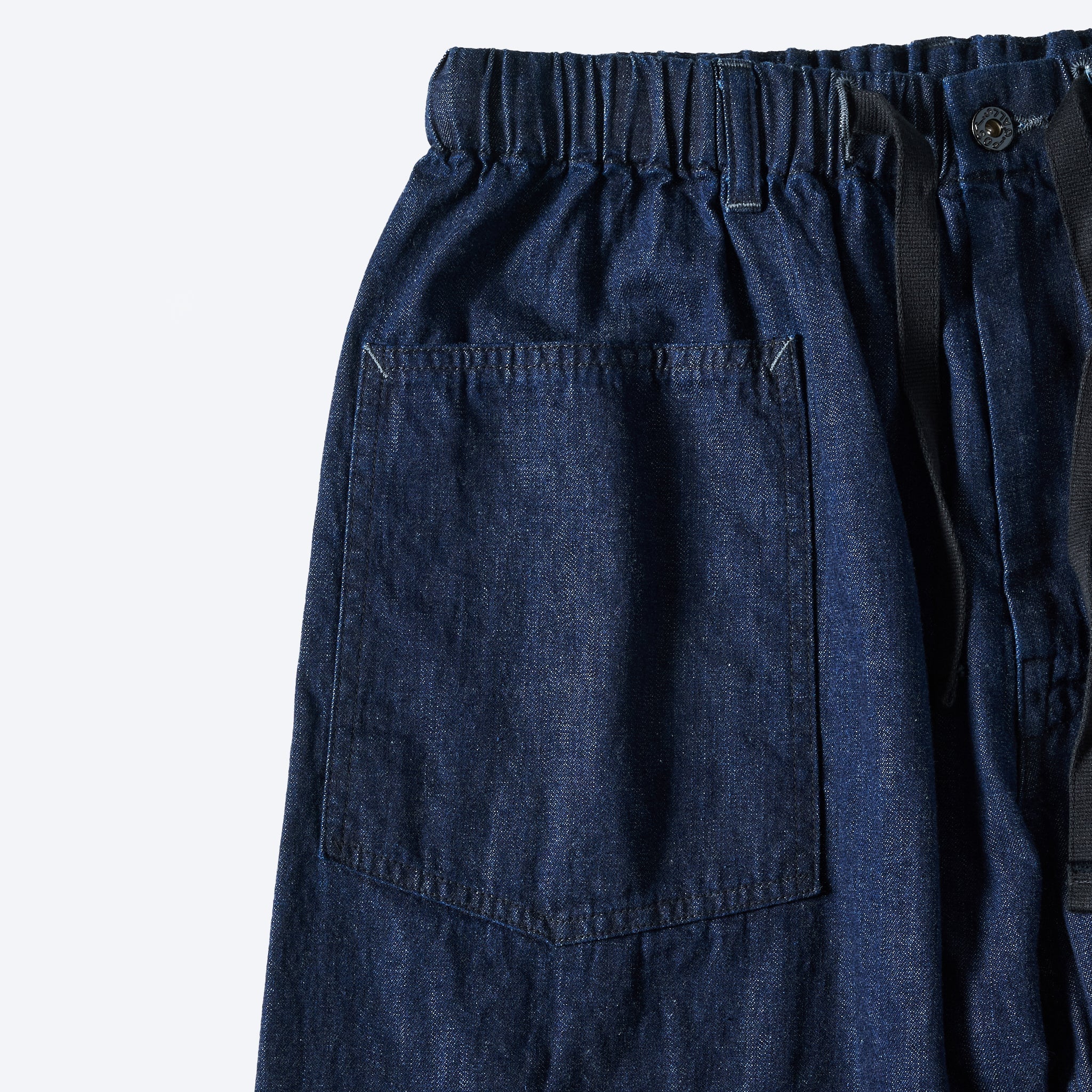 [PRE-ORDER SUMMER] #3313S-8DI EZ ARMY-NAVY Shorts 2 : 8oz. denim indigo