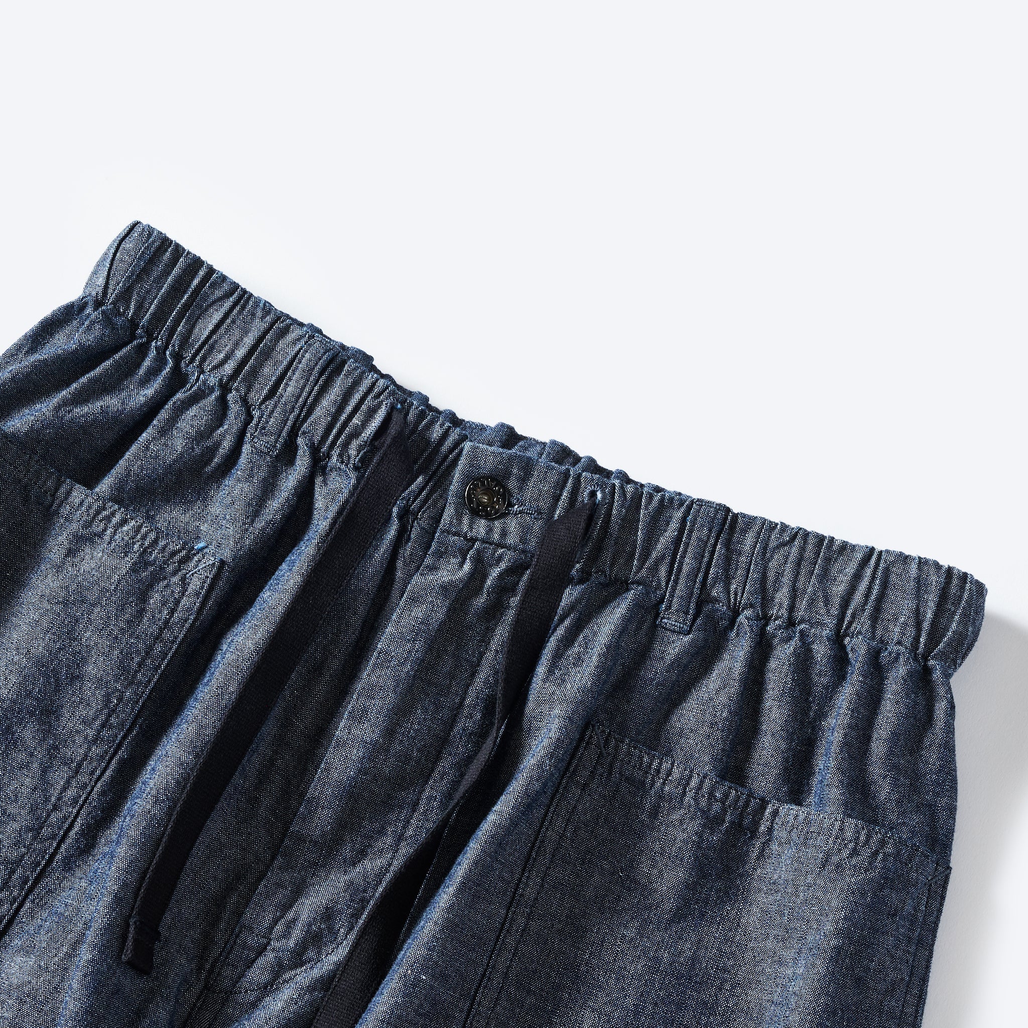 [PRE-ORDER SUMMER] #3313S-HCC EZ ARMY-NAVY Shorts 2 : heavy chambray