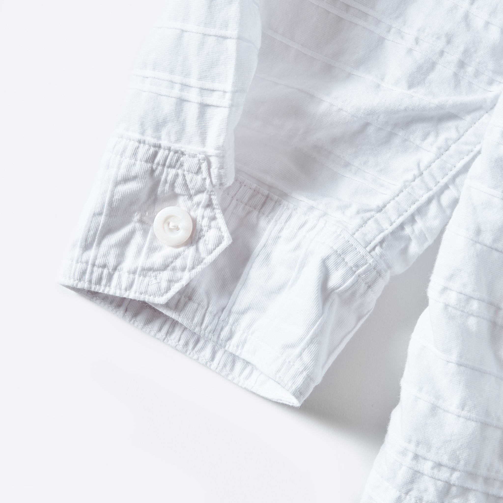 [PRE-ORDER vol.2] #1208B-HW New Basic Shirt: horizontal white