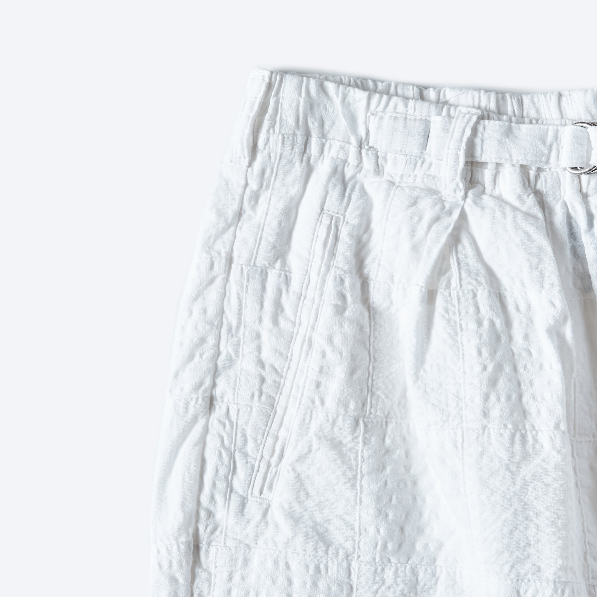 [PRE-ORDER SUMMER] #3315S-SPW EZ Lax 4 Shorts : summer patchwork white