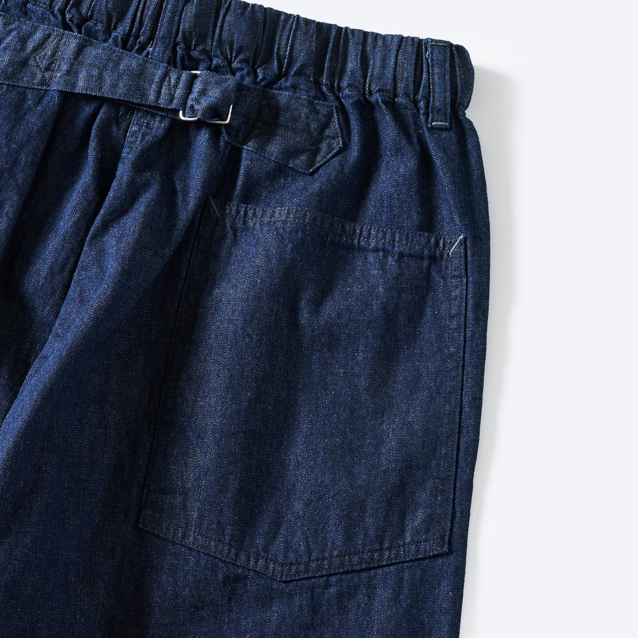 [PRE-ORDER SUMMER] #3313S-8DI EZ ARMY-NAVY Shorts 2 : 8oz. denim indigo