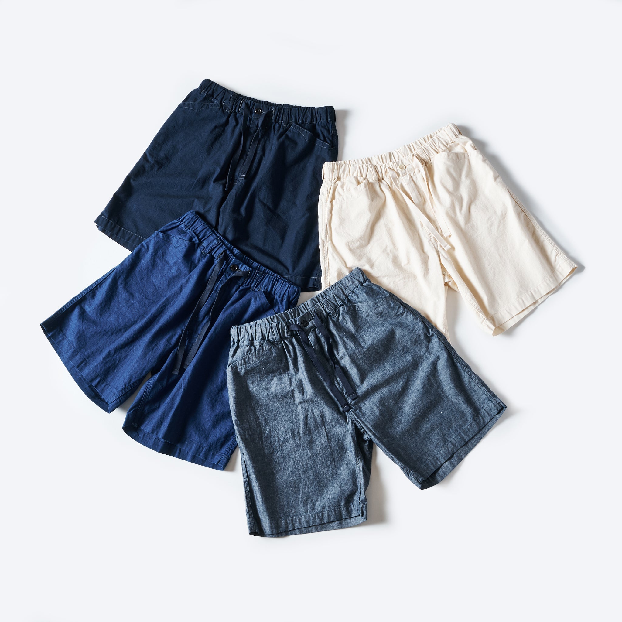 [PRE-ORDER SUMMER] #3313S-CTN EZ ARMY-NAVY Shorts 2 : cotton twill navy